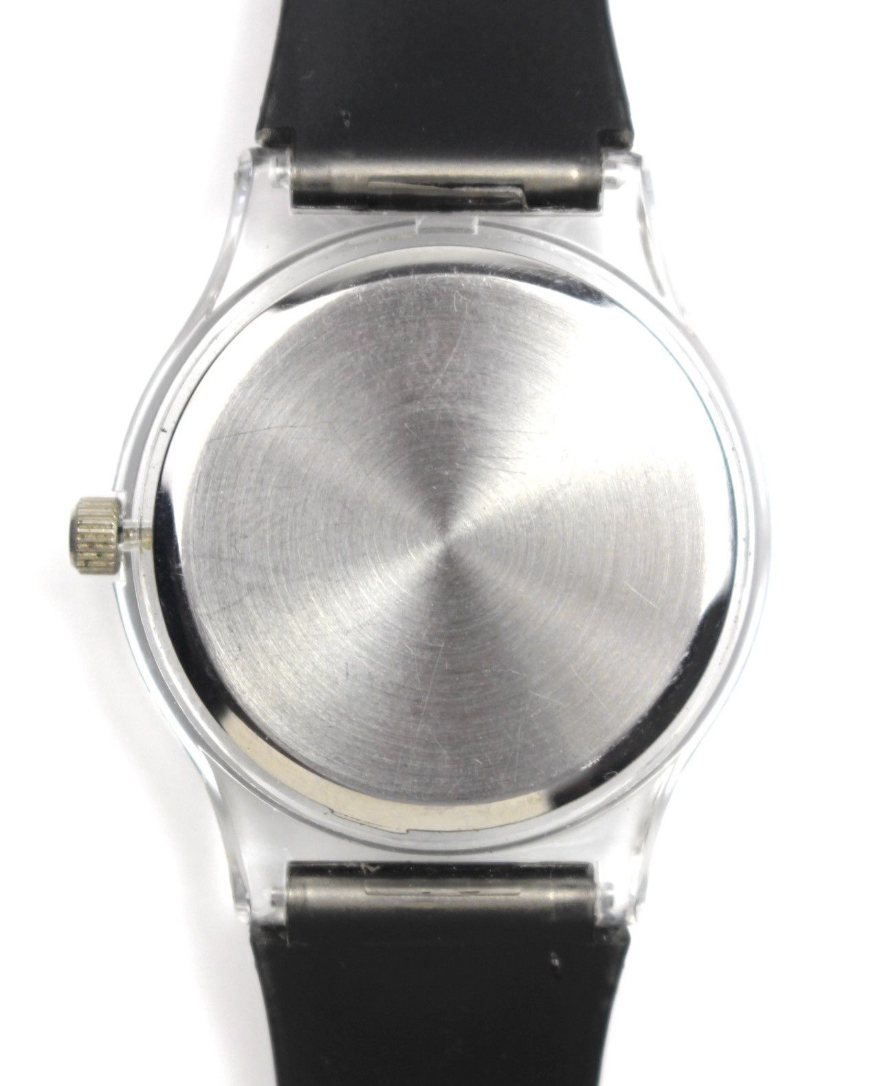 Mercedes-Benz 2000S MERCEDES-BENZ CLEAR CASE DOT STRAP WATCH Size ONE SIZE - 3 Thumbnail