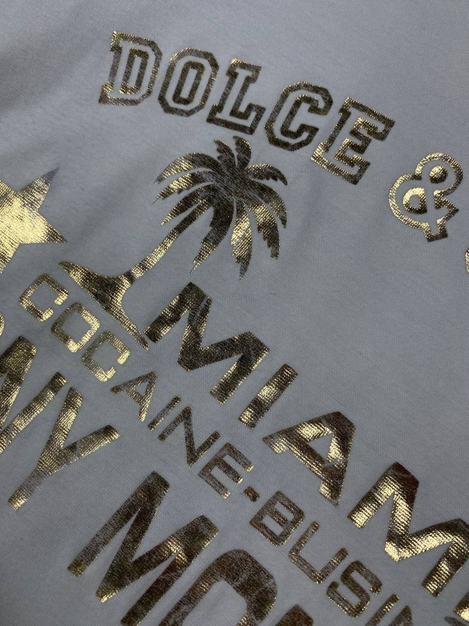 Dolce & Gabbana Dolce & Gabbana Tony Montana Miami Long Sleeve Big Logo Size S / US 4 / IT 40 - 3 Thumbnail