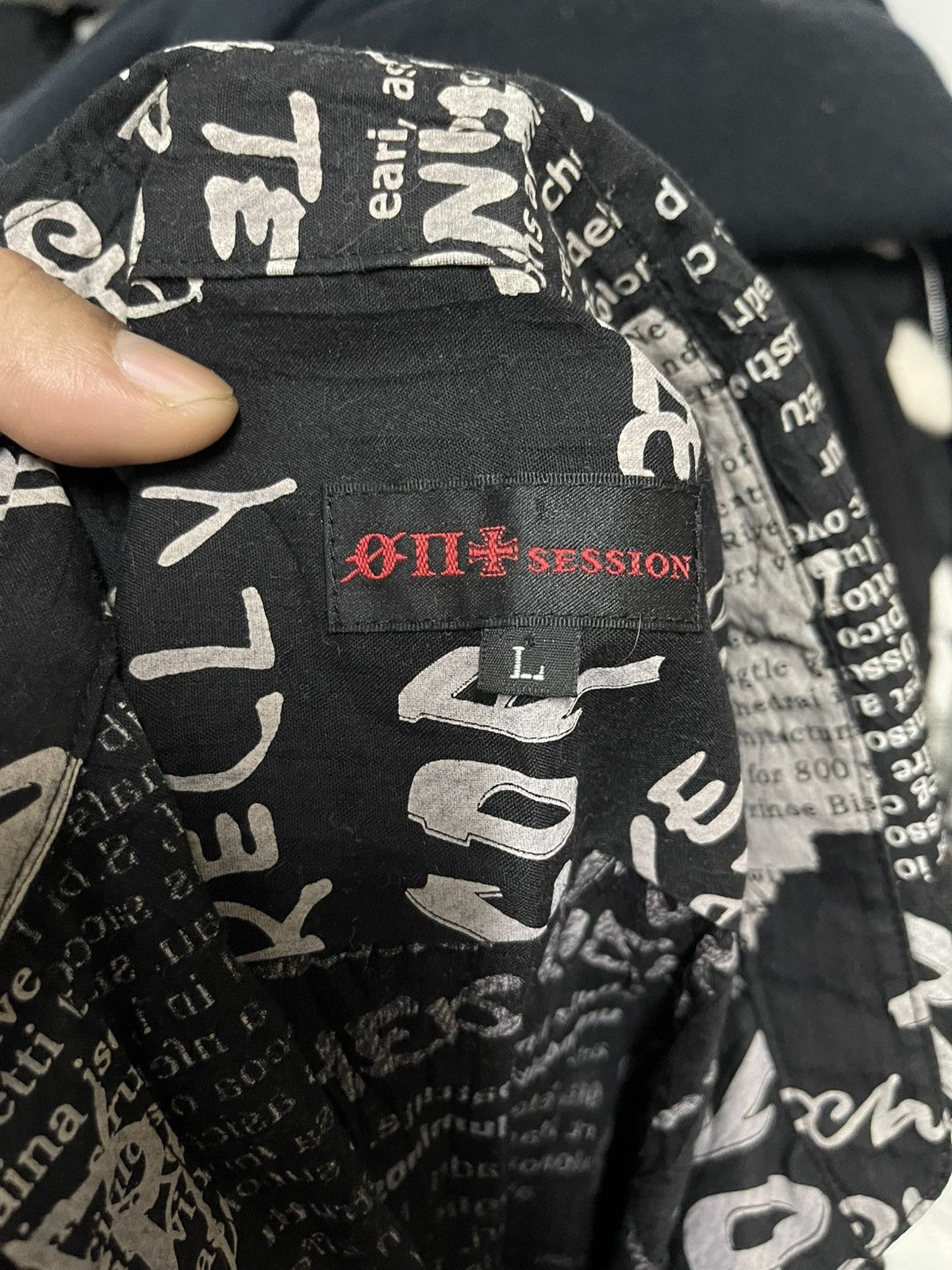 Japanese Brand Japanese brand session full print shirt Size US L / EU 52-54 / 3 - 3 Thumbnail