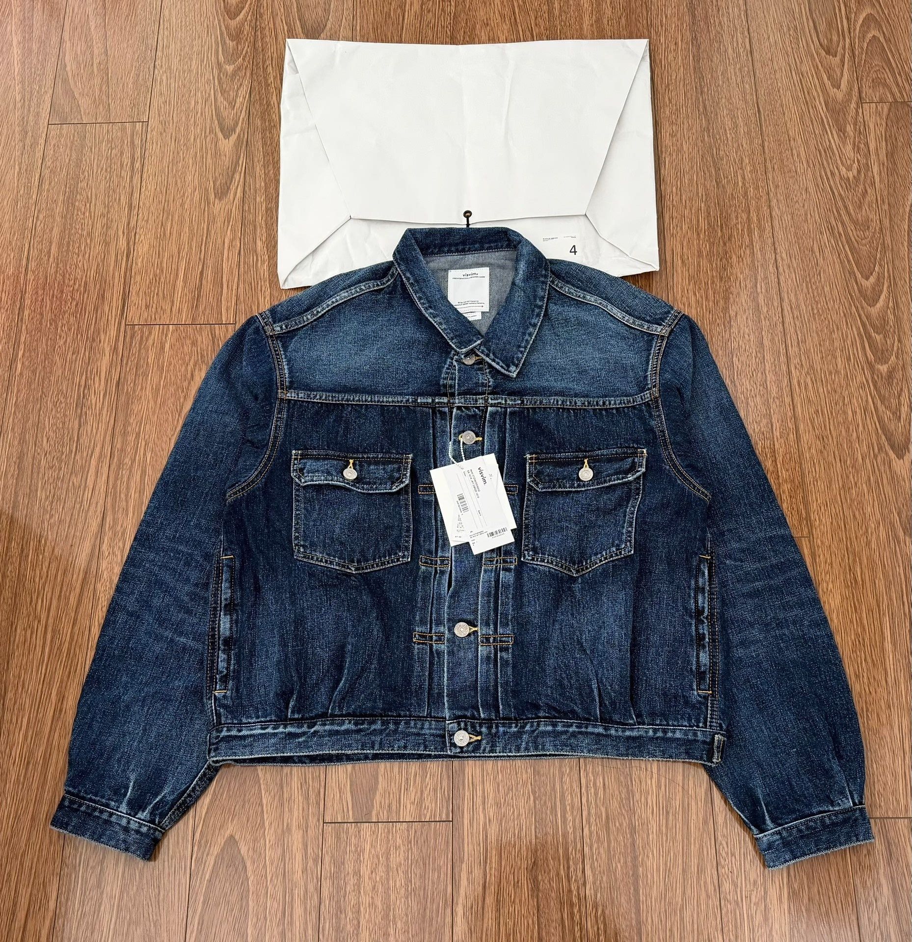 Visvim VISVIM 25AW 101X DMGD-1010 Denim Jacket Size US XL / EU 56 / 4 - 1 Thumbnail