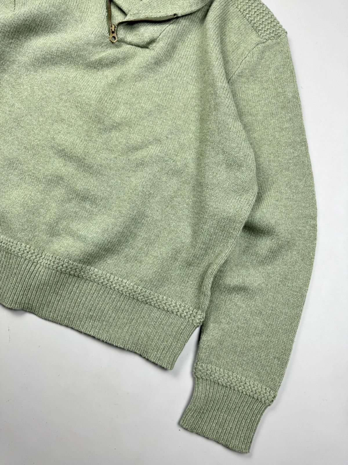 Polo Ralph Lauren Polo Ralph lauren vintage zip lambswool sweater size Xl Size US L / EU 52-54 / 3 - 5 Thumbnail