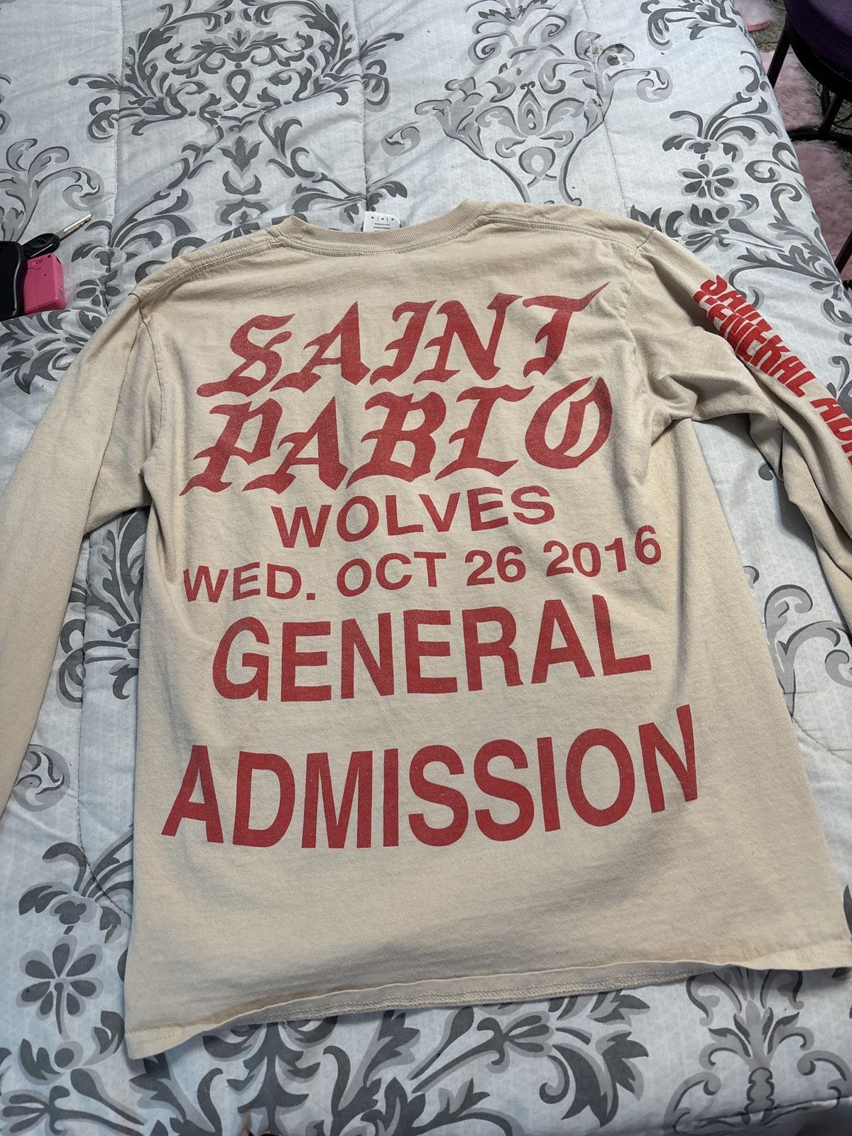 Kanye West Kanye West Saint Pablo Tour Tshirt Size US M / EU 48-50 / 2 - 1 Thumbnail