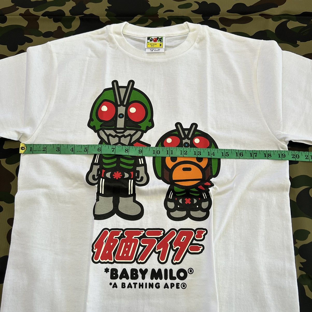 Bape Bape x Shin Kamen Rider Baby Milo Tee Size US M / EU 48-50 / 2 - 10 Thumbnail