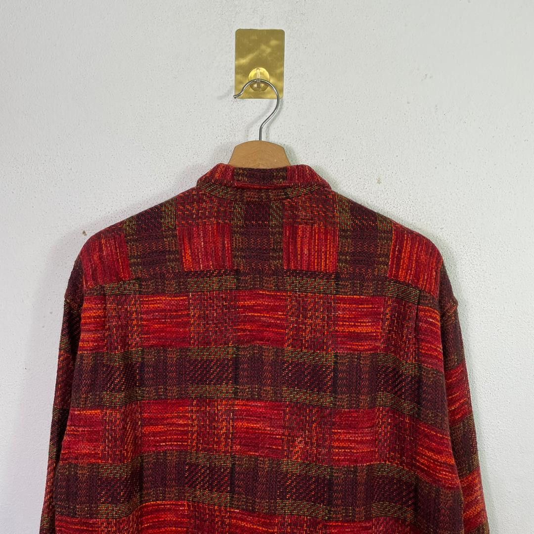 Current/Elliot × Equipment Equipment France Wool Patchwork Plaid Design Flannel Shirt Size US M / EU 48-50 / 2 - 7 Thumbnail