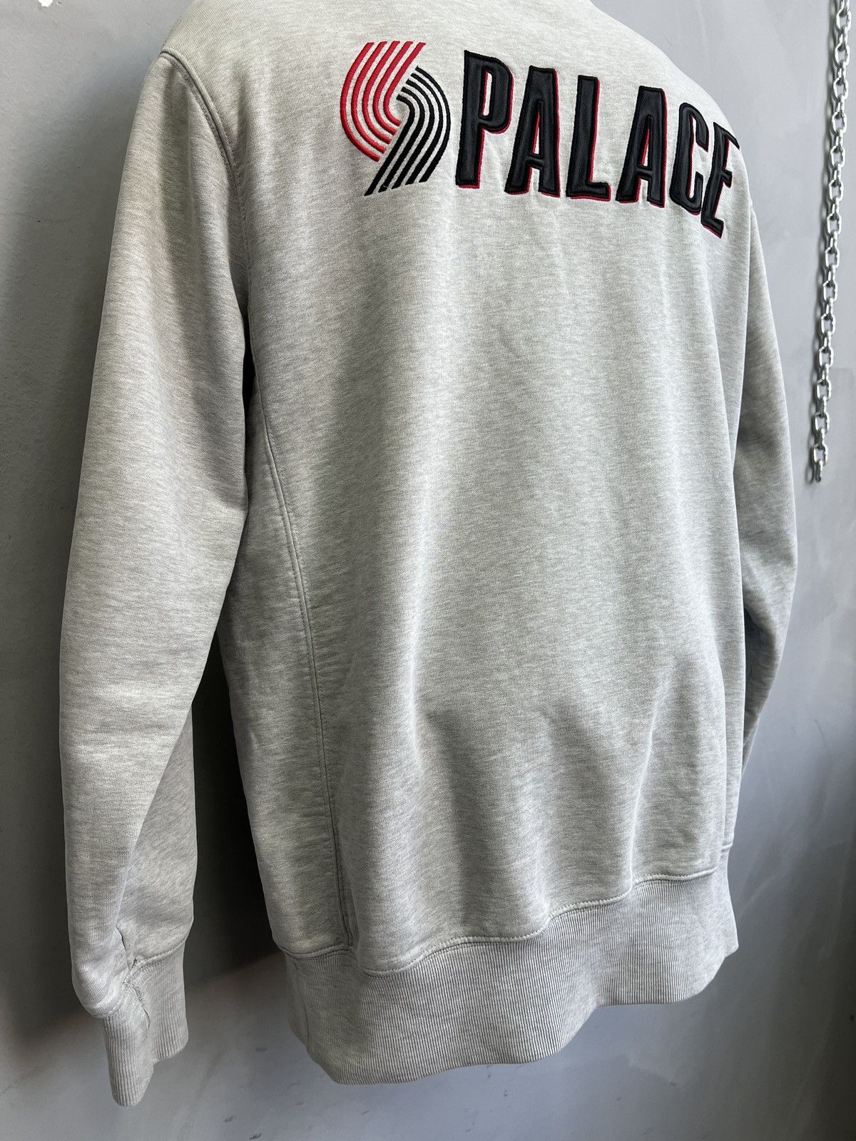 Palace Palace zip jakcet bomber big logo sweatshirt Size US L / EU 52-54 / 3 - 12 Thumbnail