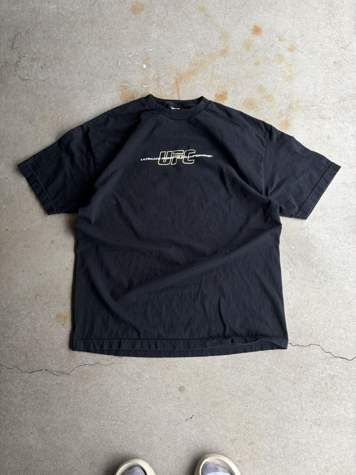 UFC Vintage UFC 51 2005 Boxy Black Fight Promo Tee Size US XL / EU 56 / 4 - 1 Thumbnail