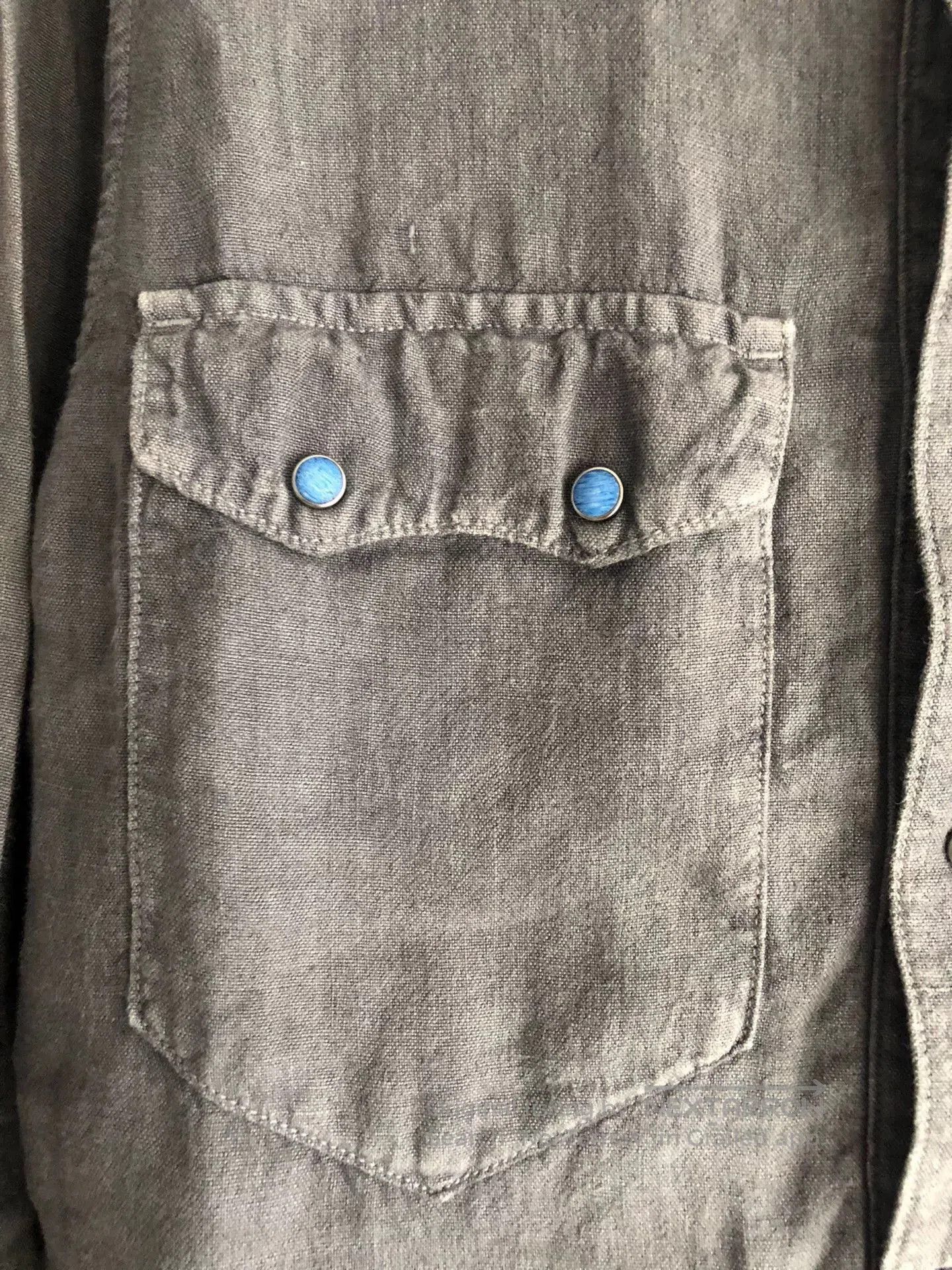 Porter Classic Porter Classic 17AW Linen Western Shirt. Size US M / EU 48-50 / 2 - 2 Thumbnail