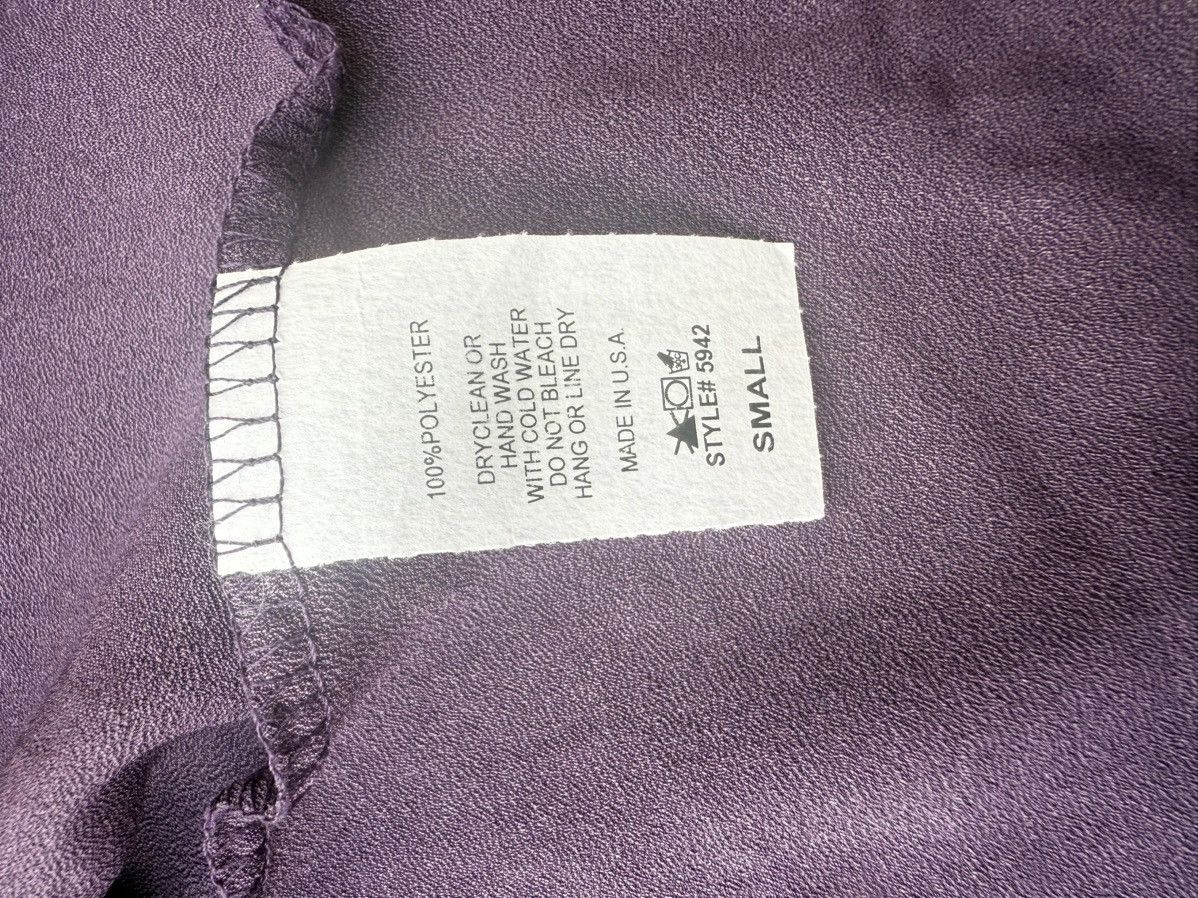Other Entro One Shoulder Drape Top Poncho Blouse Deep Purple Small Size S / US 4 / IT 40 - 7 Thumbnail