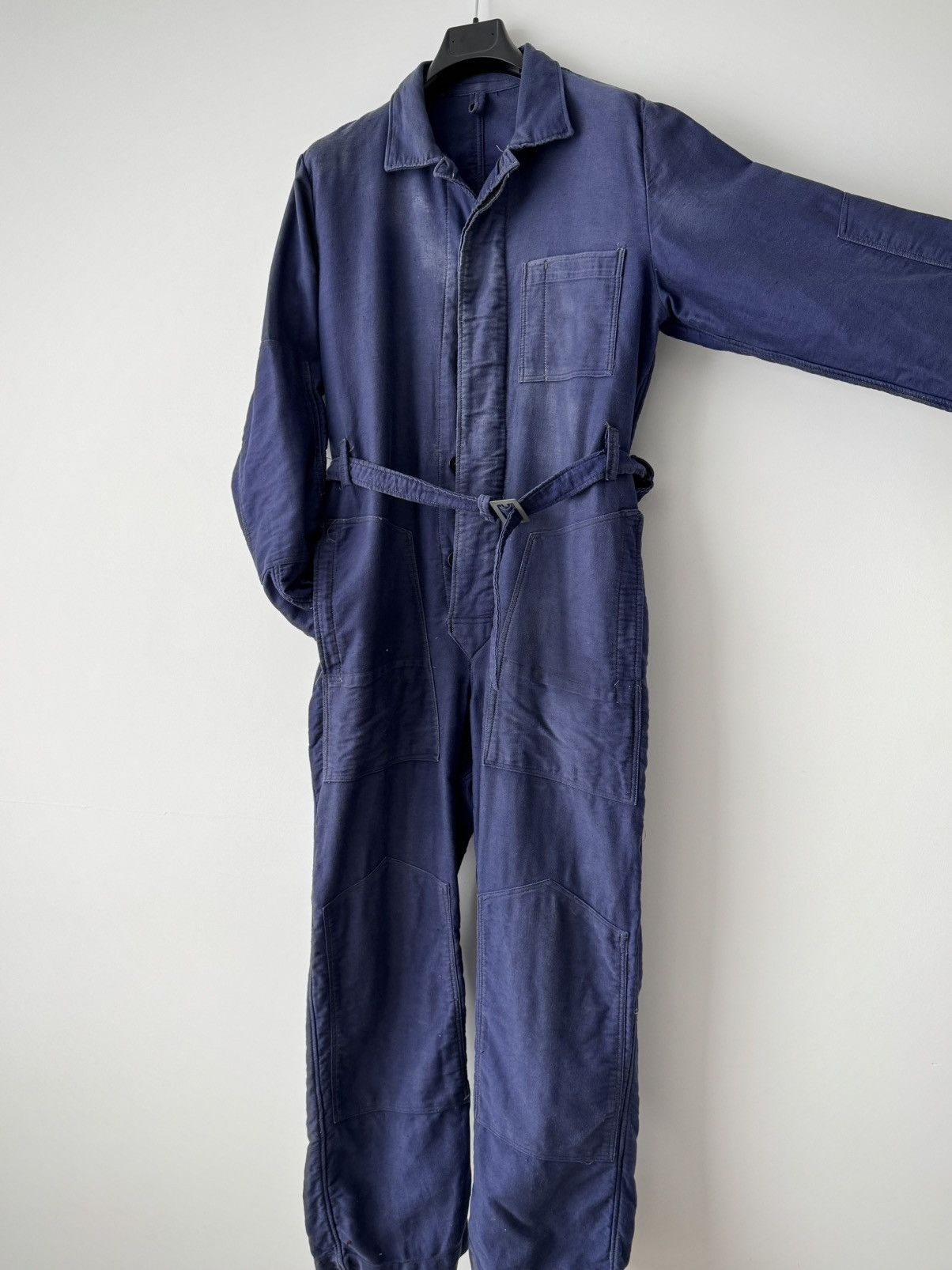 Vintage 1960s Vintage Soviet Union Work Mechanic Coveralls Size US 32 / EU 48 - 6 Thumbnail