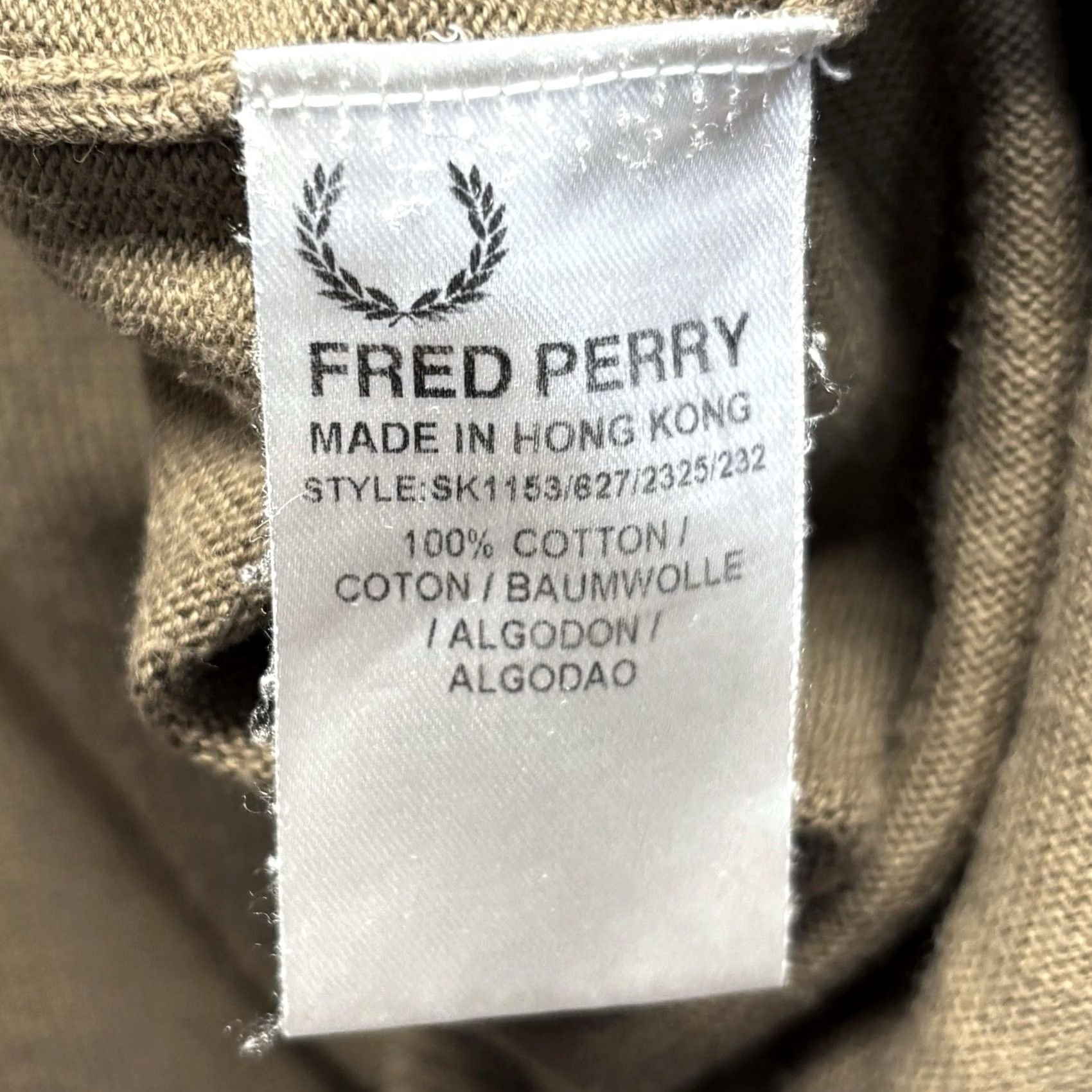 Fred Perry VINTAGE? No. Size US L / EU 52-54 / 3 - 6 Thumbnail