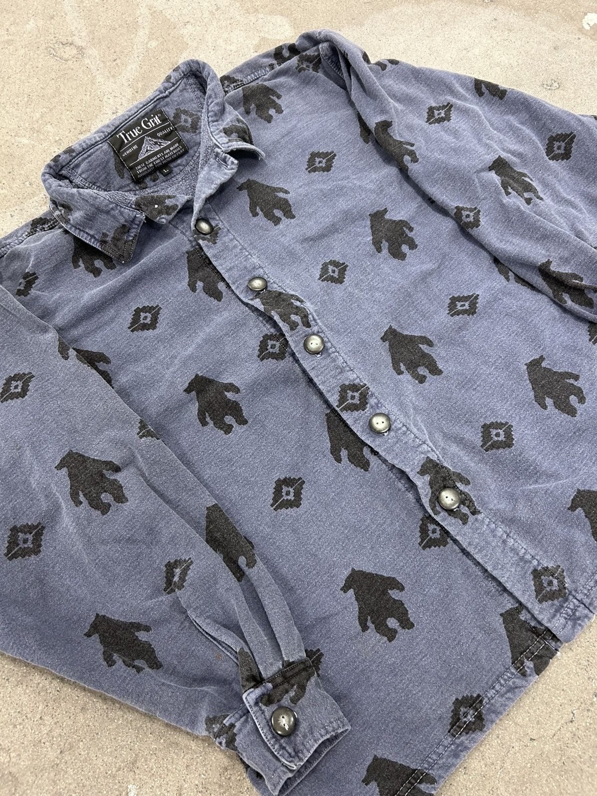 True Grit Vintage true grit button down shirt Size US L / EU 52-54 / 3 - 4 Thumbnail