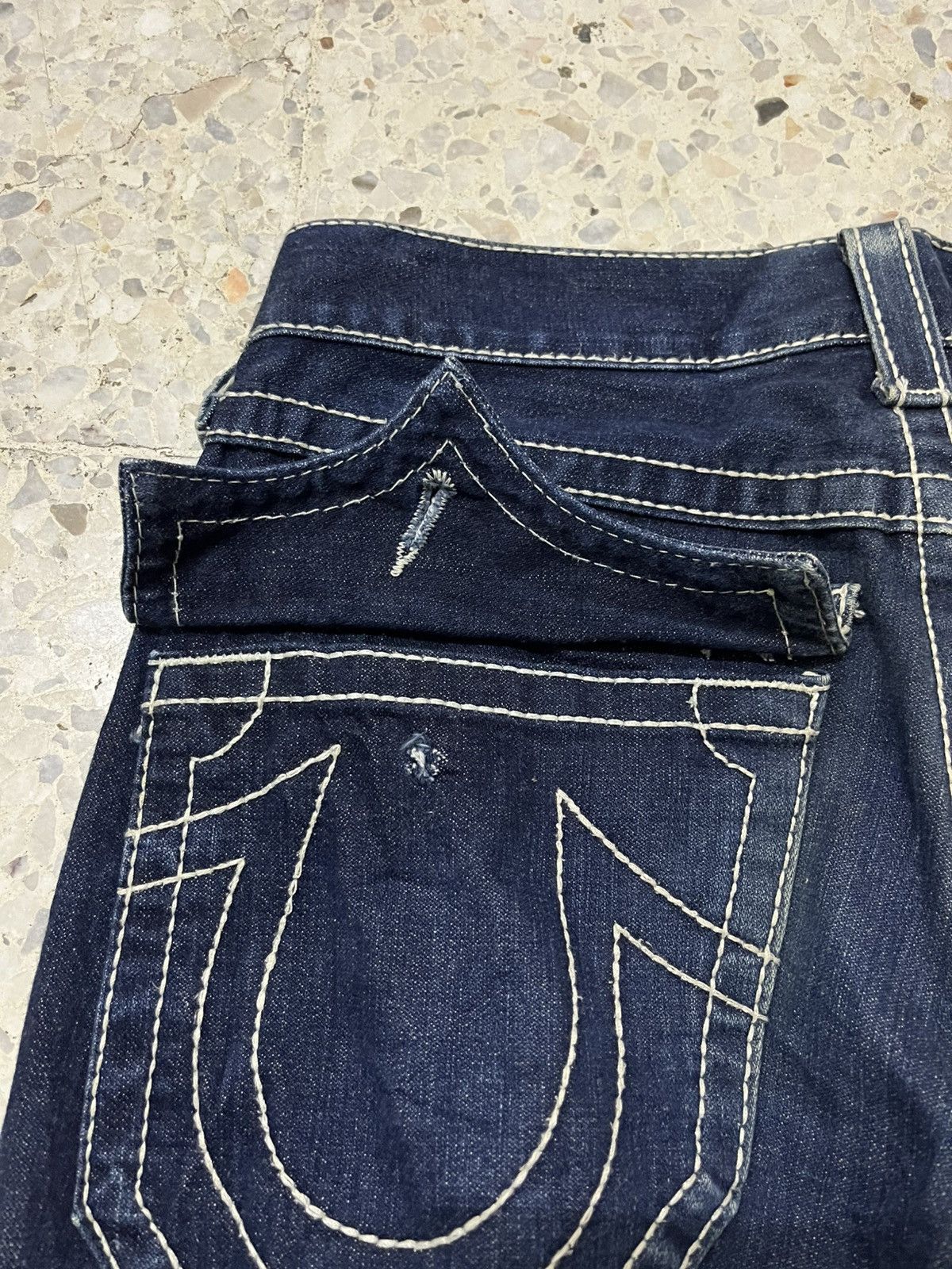 True Religion Vintage True Religion Frankie Big T Bootcut Denim Rare Cut Size US 33 - 5 Thumbnail