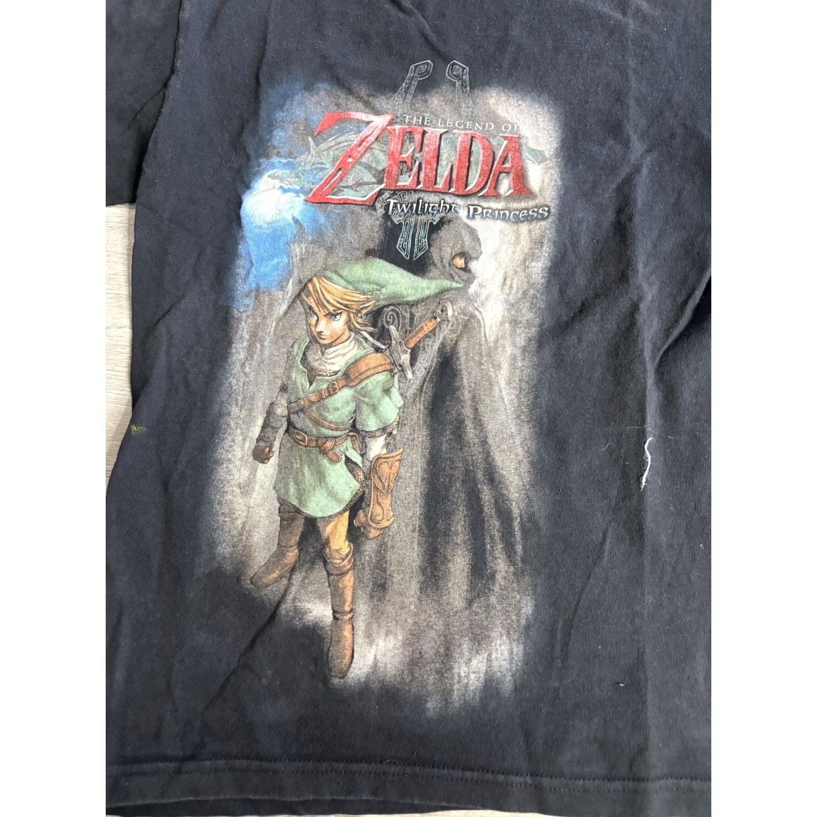 Delta The Legend of Zelda Shirt Mens Small Black Twilight Princess Graphic T-Shirt Size US S / EU 44-46 / 1 - 2 Thumbnail