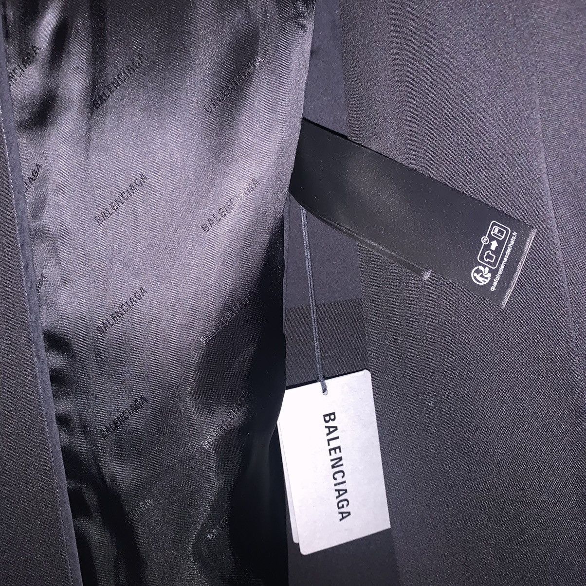 Balenciaga Balenciaga Slit Tailored Wool Midi Skirt Size 26" / US 2 / IT 38 - 10 Thumbnail