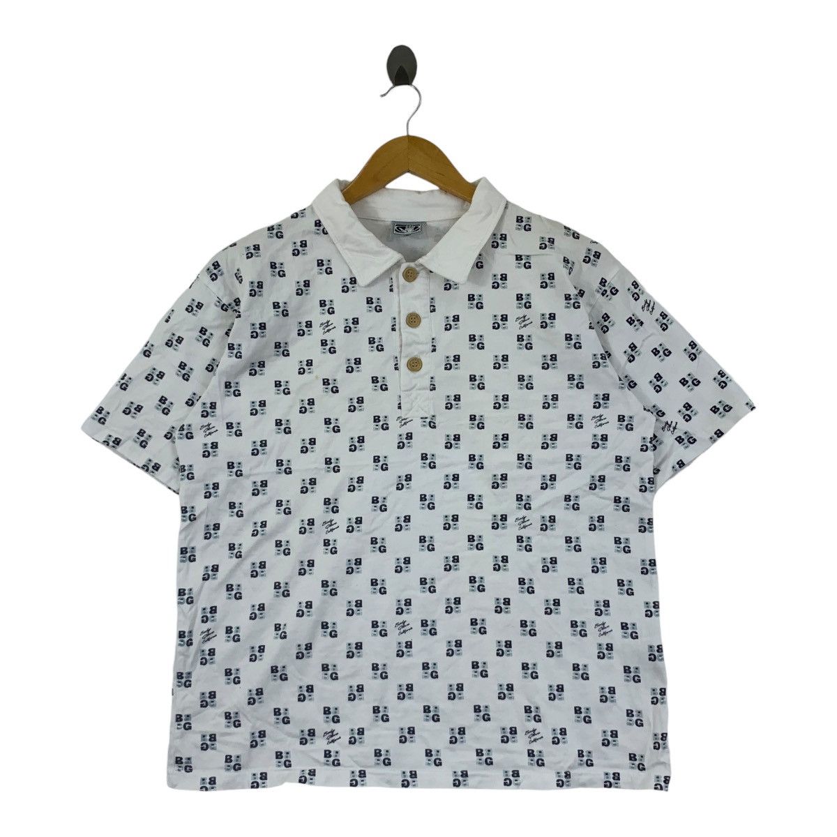 Body Glove Vintage BODY GLOVE SURF Monogram Polo Tee Shirt Size US M / EU 48-50 / 2 - 1 Thumbnail
