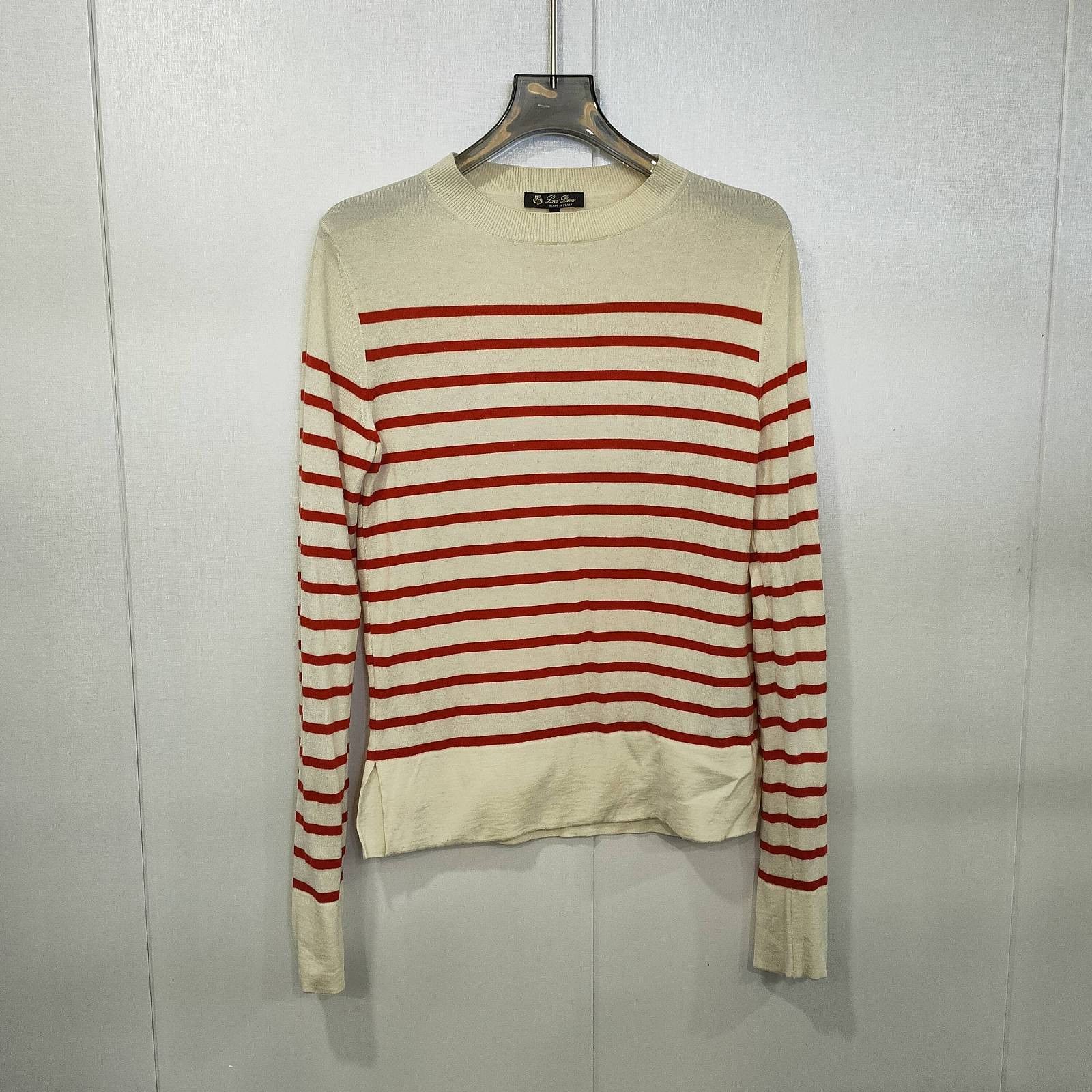 Loro Piana Loro Piana Striped Cashmere Sweater Size 38 Size XS / US 0-2 / IT 36-38 - 1 Thumbnail