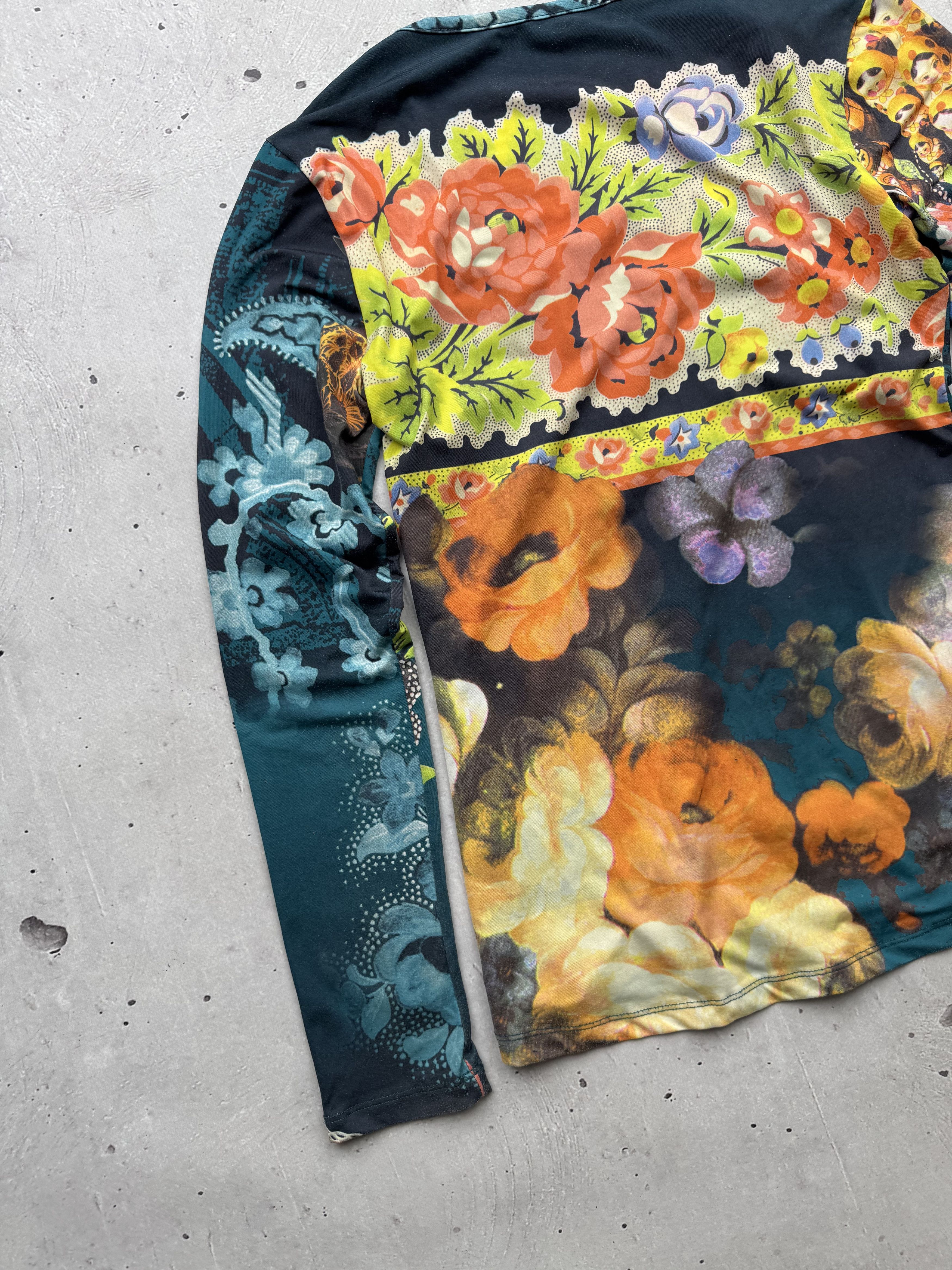 Japanese Brand × Vintage Vintage Full Printed Amazing Long Sleeve Size S / US 4 / IT 40 - 7 Thumbnail