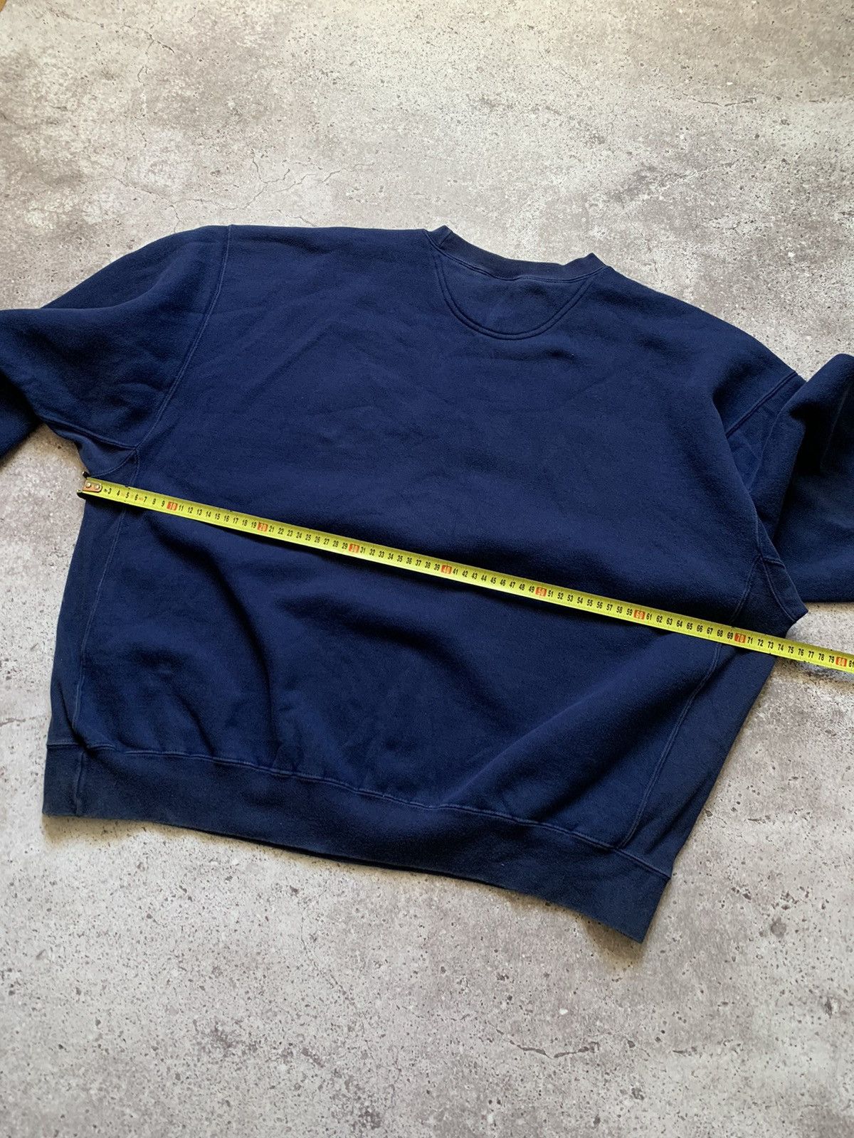 Nike × Vintage Vintage Nike Michigan Center Swoosh Sweatshirt Blue Large Size US XL / EU 56 / 4 - 8 Thumbnail