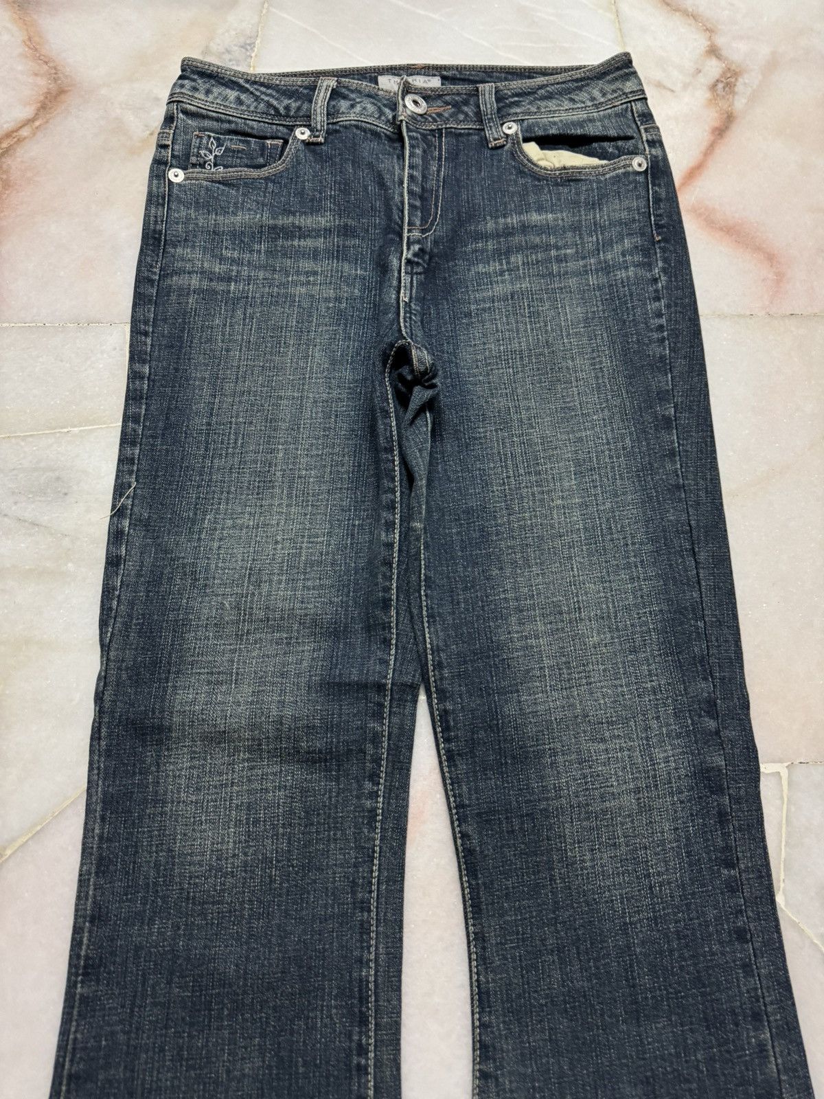 GOSTAR DE FUGA 💥FLARED💥VINTAGE JAPANESE MUDWASH BOOTCUT CLASSIC STYLE Size US 28 / EU 44 - 3 Thumbnail