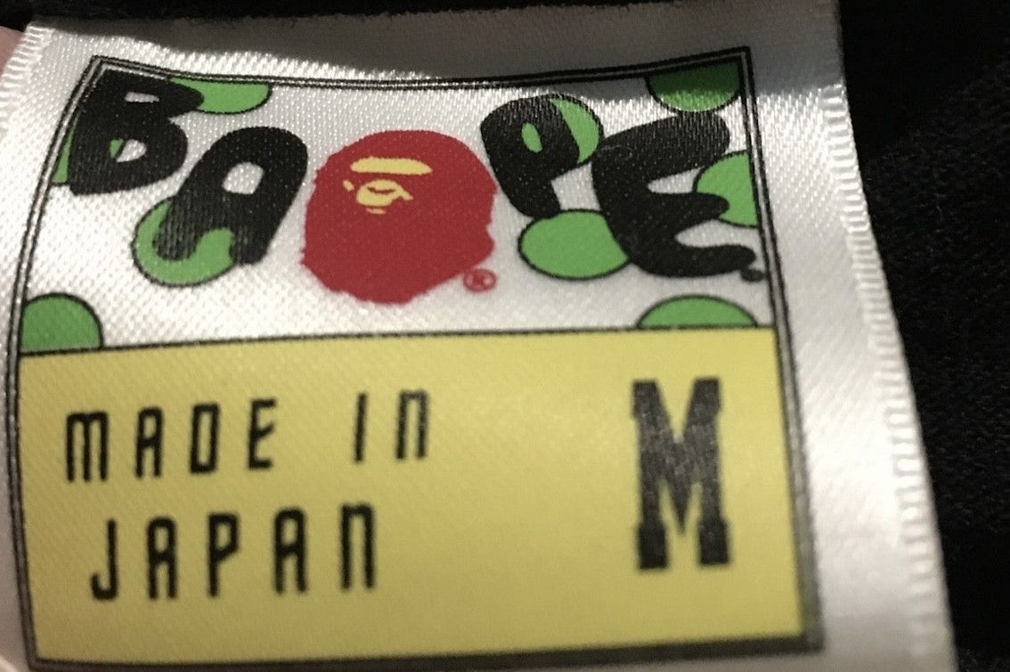Bape Bape flame logo tee shirt Size US M / EU 48-50 / 2 - 4 Thumbnail