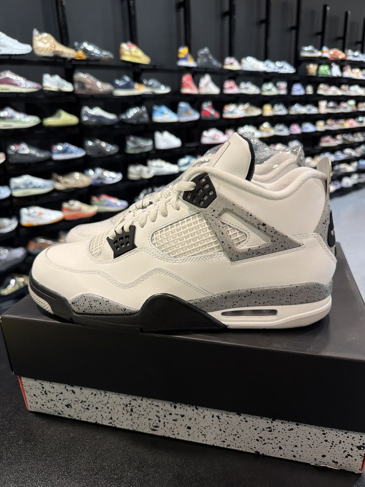 Jordan Brand Jordan 4 White Cements Size-13 Brand New Quick Ship Size US 13 / EU 46 - 6 Thumbnail
