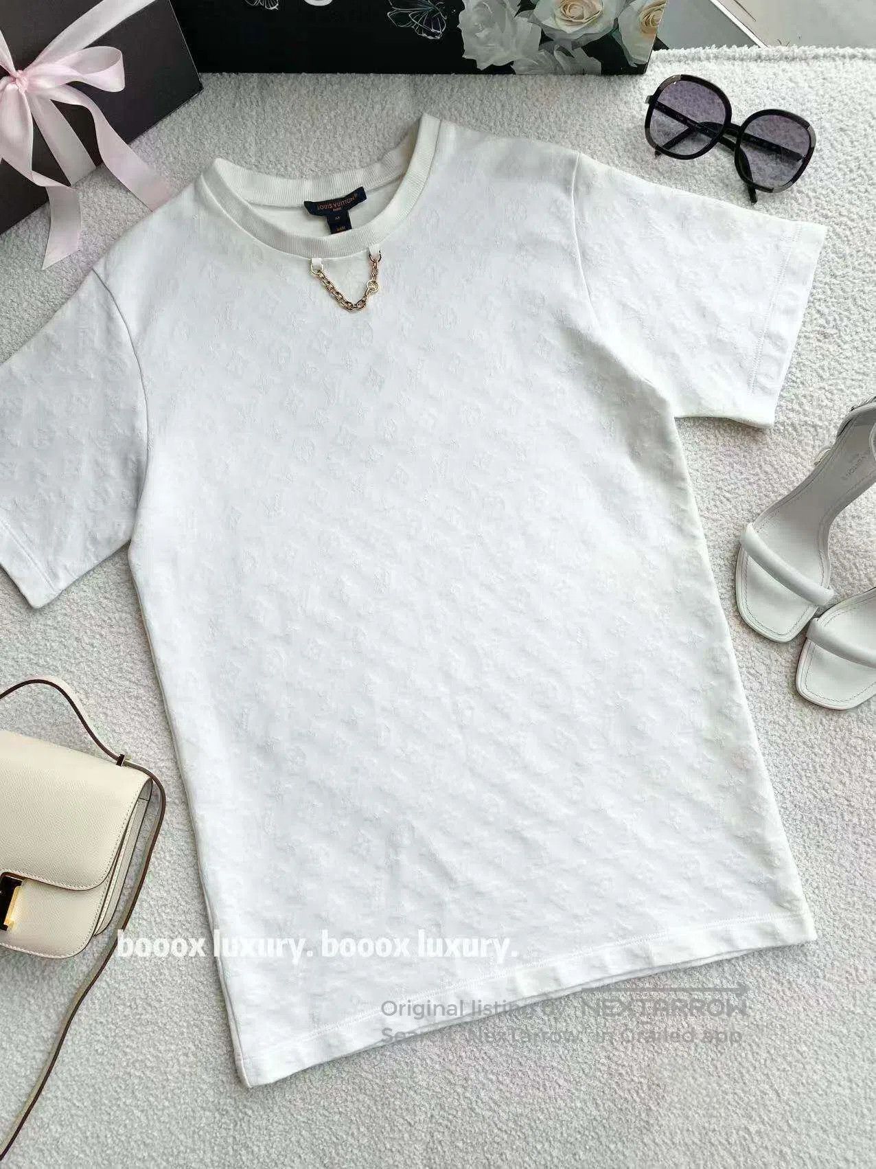 Louis Vuitton Louis Vuitton The old flower is full of printed knitted sh Size M / US 6-8 / IT 42-44 - 1 Thumbnail