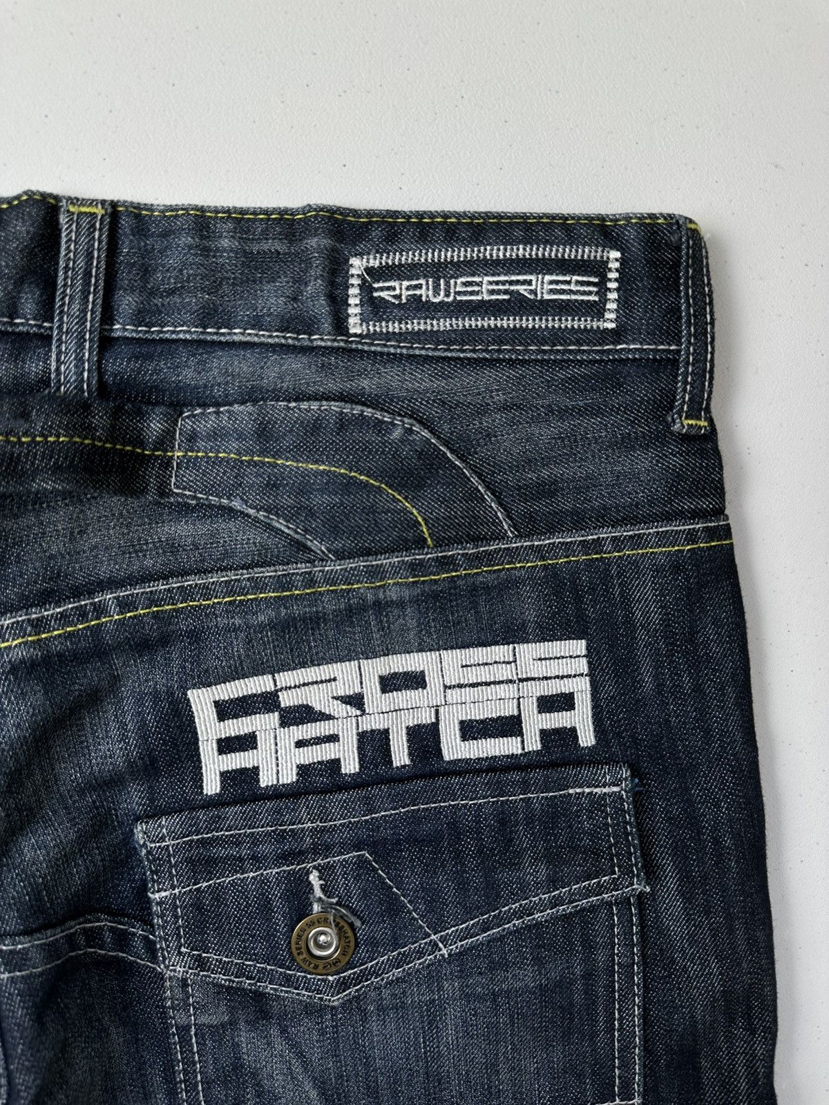 20471120 Y2k Vintage Baggy Jeans Avant Garde Size US 32 / EU 48 - 5 Thumbnail