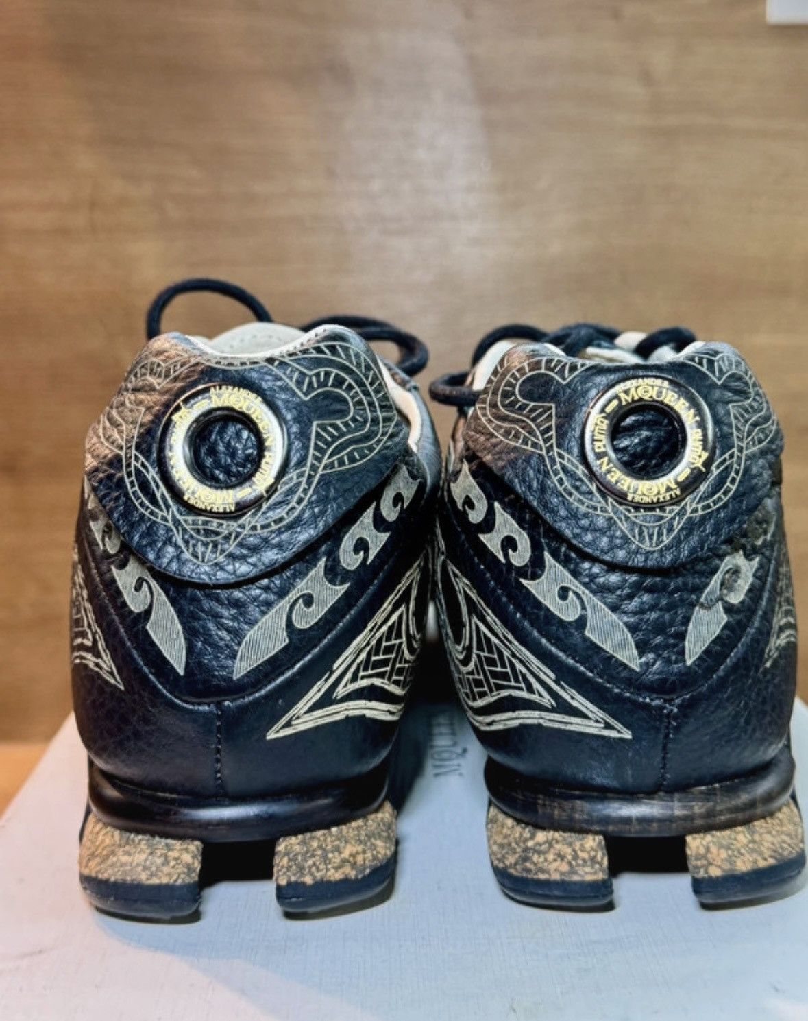 Alexander McQueen × Puma Puma Alexander Mcqueen ss06 Mataora Lumber leather shoes Size US 9 / EU 42 - 4 Thumbnail