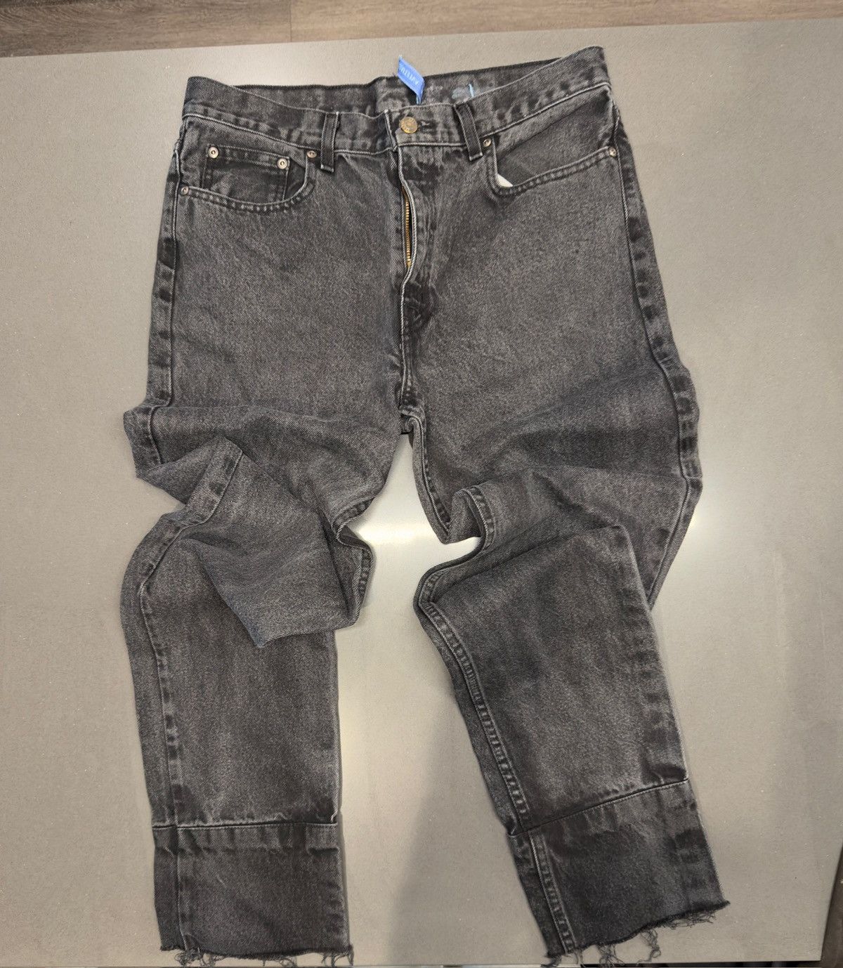 Vale Elongated stacked denim Size US 34 / EU 50 - 1 Thumbnail