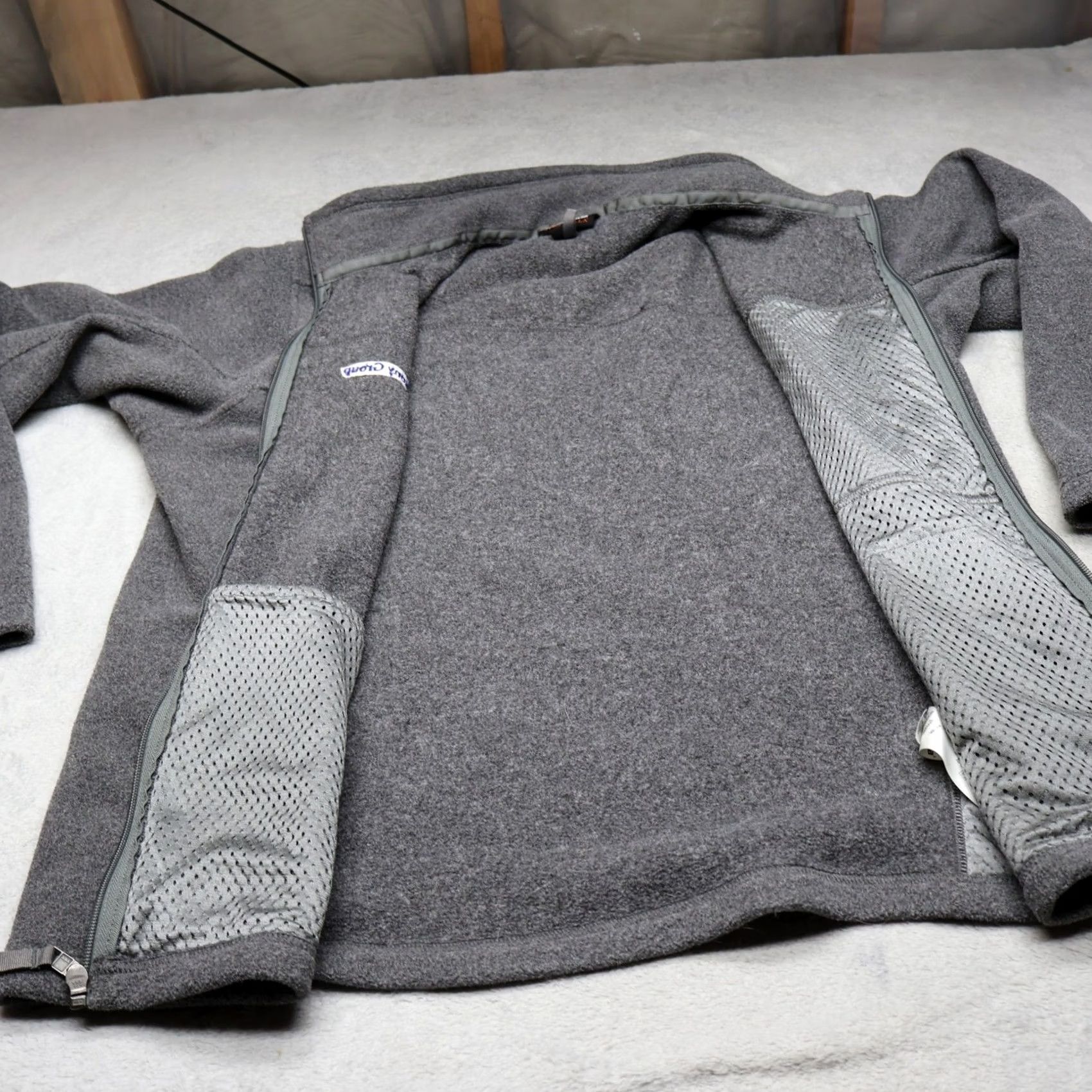 Patagonia Patagonia Jacket Mens Large Gray Fleece Full Zip Synchilla Outdoor Logo Size US L / EU 52-54 / 3 - 6 Thumbnail