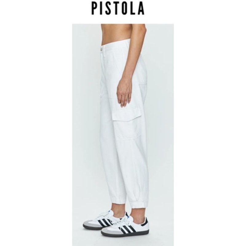 Pistola Pistola Josephine Ankle Barrel Leg Cargo Jeans 28 Size 28" / US 6 / IT 42 - 4 Thumbnail