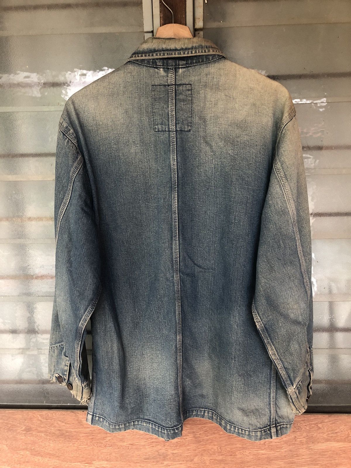 Converse Vintage Converse Distressed Denim Jacket Size US M / EU 48-50 / 2 - 11 Thumbnail
