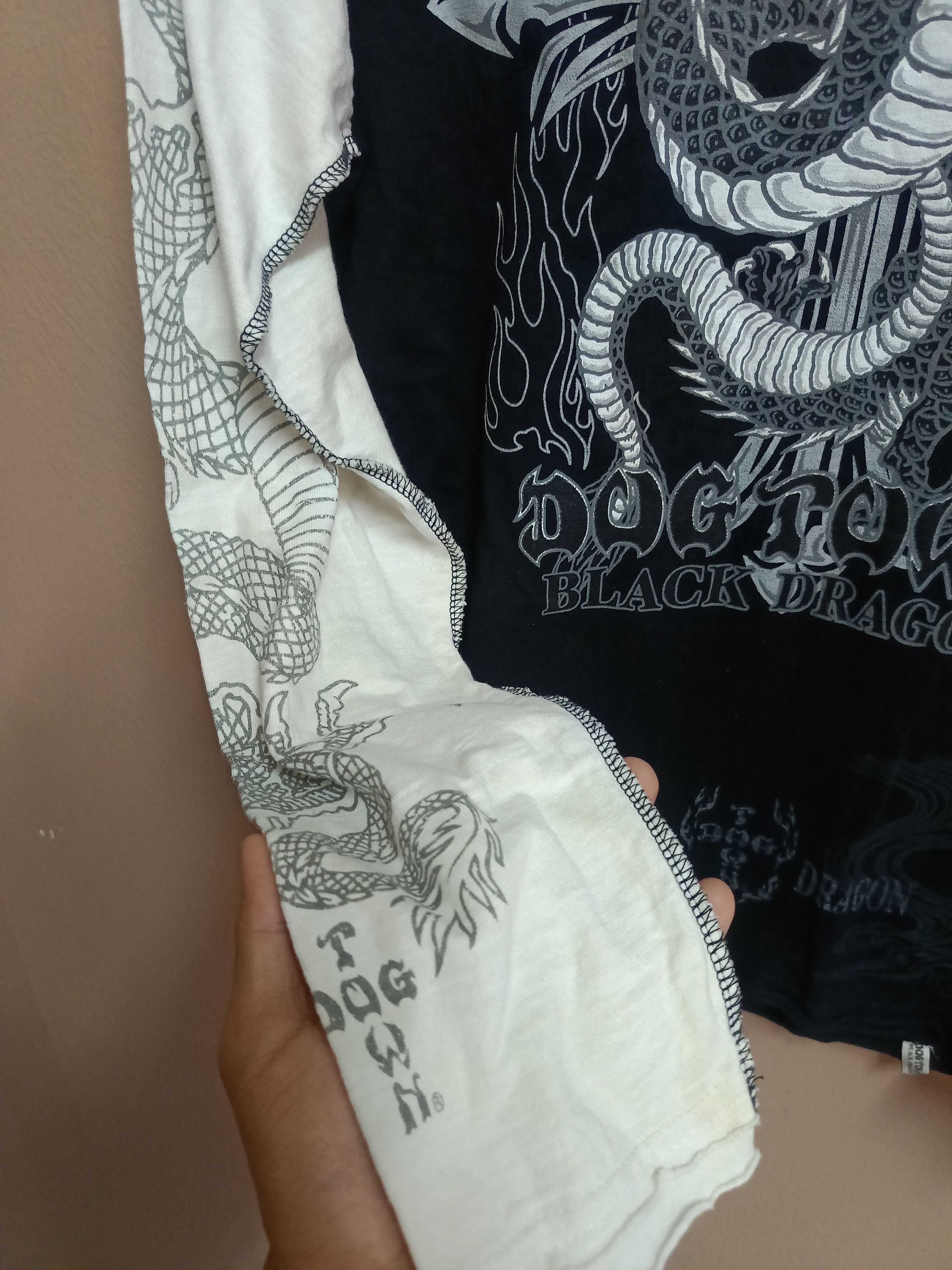 Dogtown × Japanese Brand × Le Grande Bleu (L.G.B.) Vtg Dog town Tattoo Shirt Size US M / EU 48-50 / 2 - 5 Thumbnail