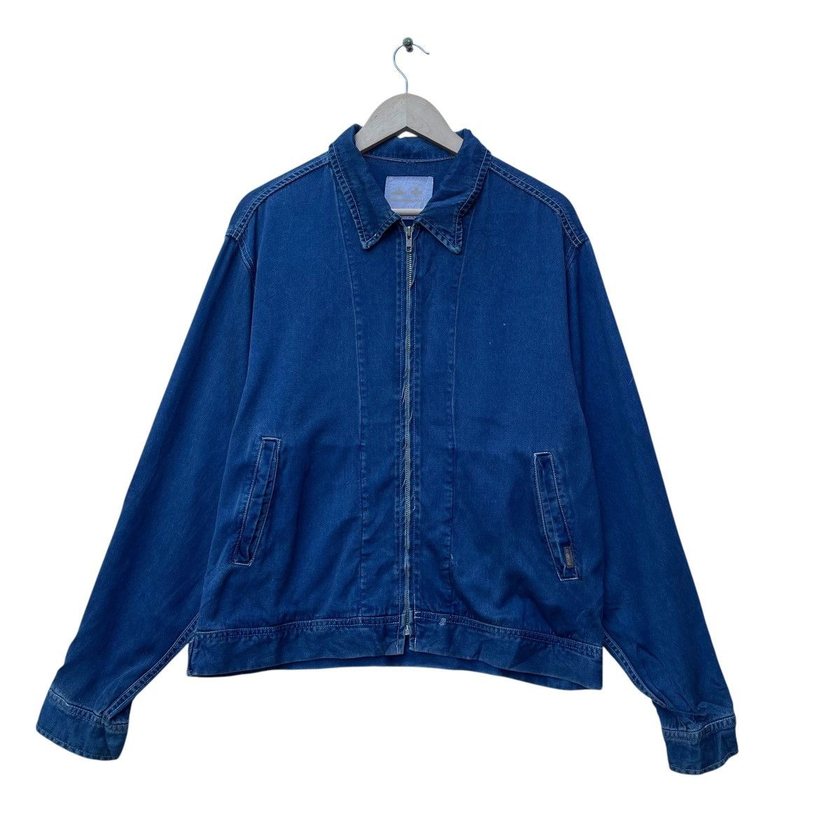 💥Vintage POSH Boy Indigo Bomber Jacket