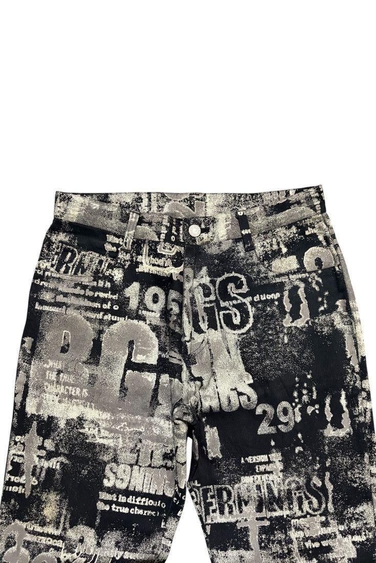BERNINGS SHO BERNINGS SHO FULL PRINT DENIM PANTS Size US 30 / EU 46 - 3 Thumbnail