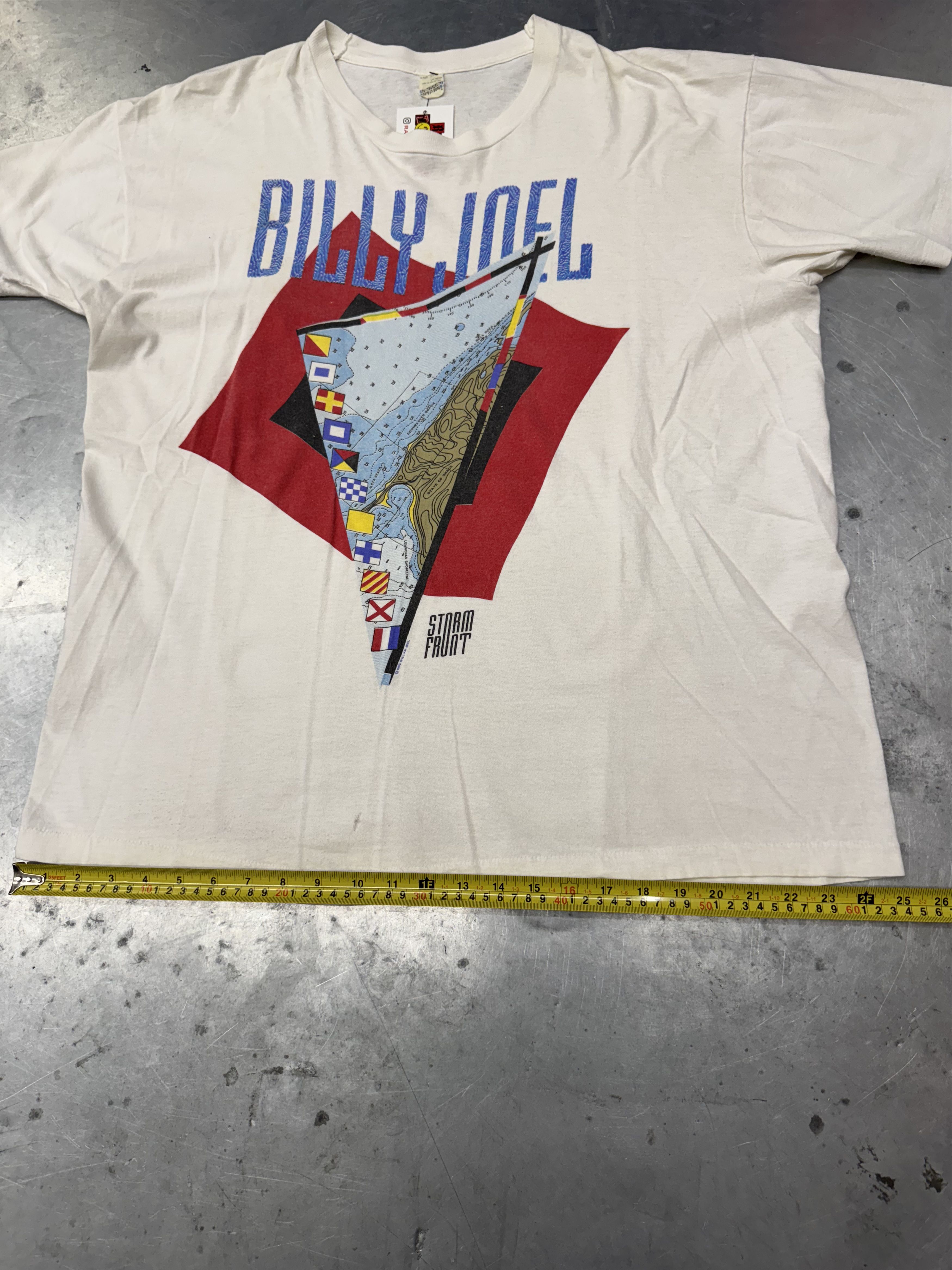 Other Vintage Billy Joel Band Tee Size US XXL / EU 58 / 5 - 3 Thumbnail