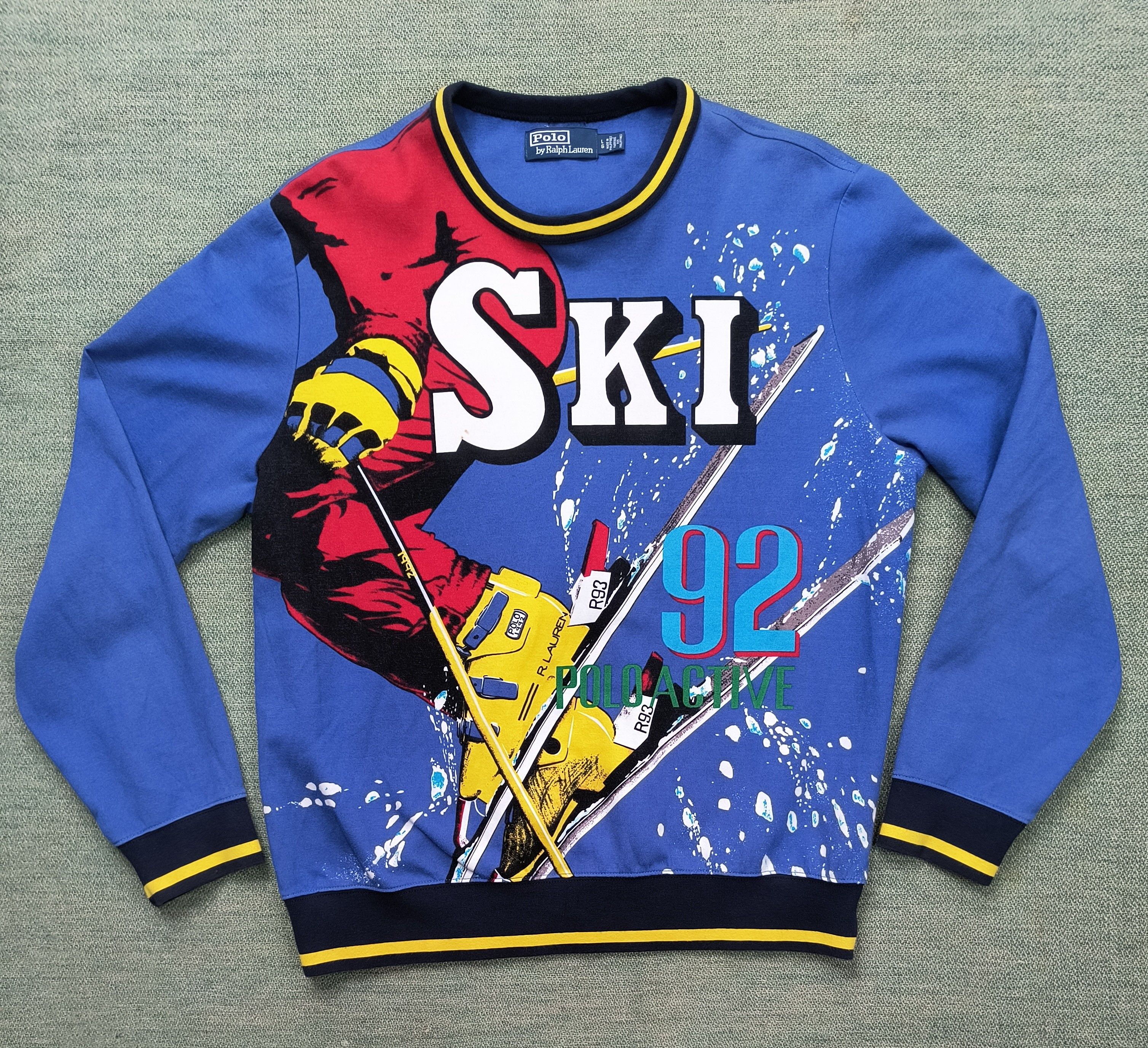 Polo Ralph Lauren Ralph Lauren Polo active ski 92 crewneck sweatshirt Size US L / EU 52-54 / 3 - 1 Thumbnail