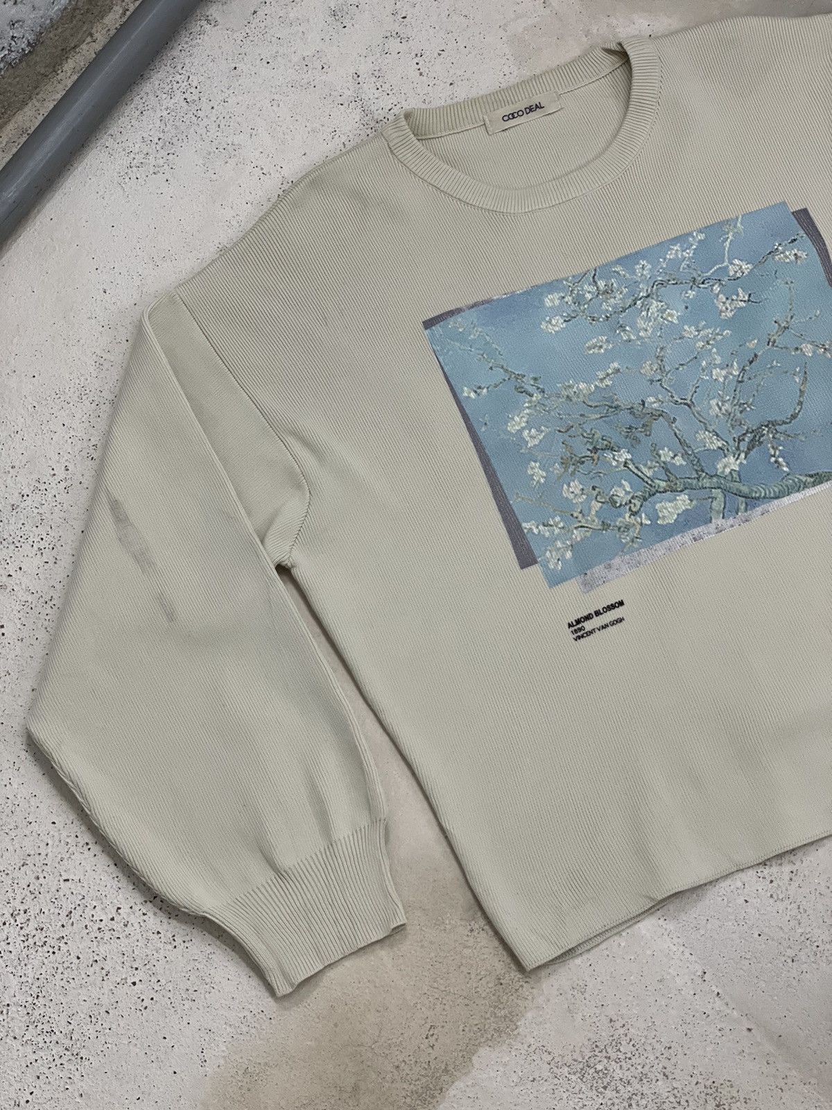 Japanese Brand Coco Deal Almond Blossom 1890 Vincent Van Gogh Painting Size US XL / EU 56 / 4 - 3 Thumbnail