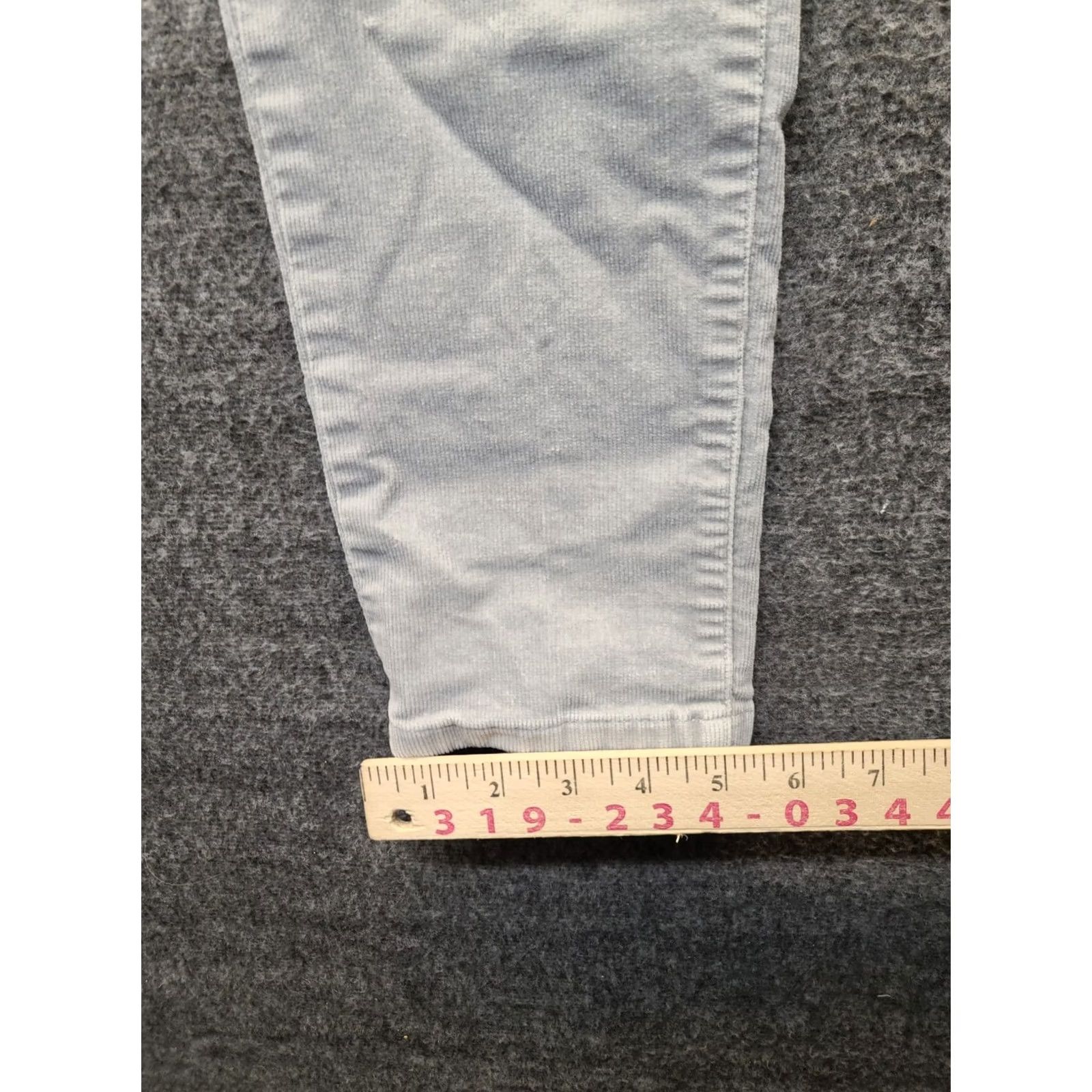 Patagonia Patagonia Pants Womens 29x31 Corduroy Slim Fit Mid Rise Everyday Gray Cotton Spandex Size 29" - 6 Thumbnail