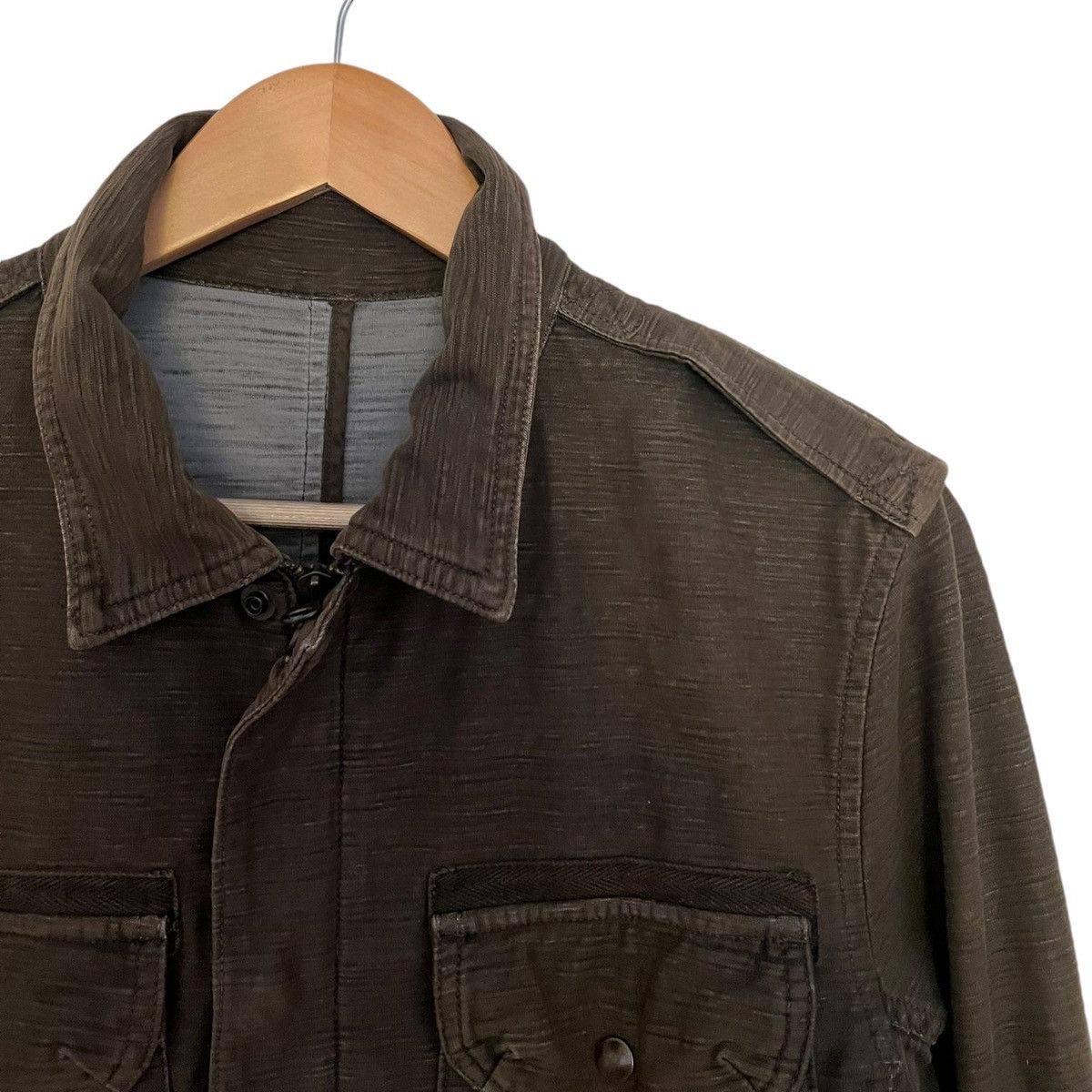 Japanese Brand × Kiminori Morishita Halb contrast stitch jacket Size US M / EU 48-50 / 2 - 2 Thumbnail