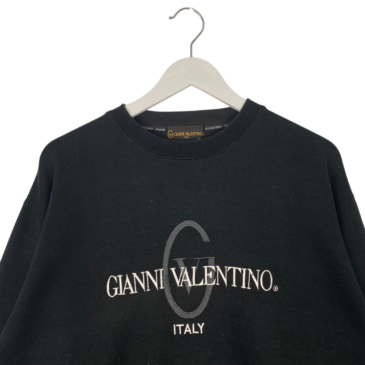 Vintage Vintage Gianni Valentino Sweatshirt Crewneck Big Logo Sz M Size US M / EU 48-50 / 2 - 4 Thumbnail