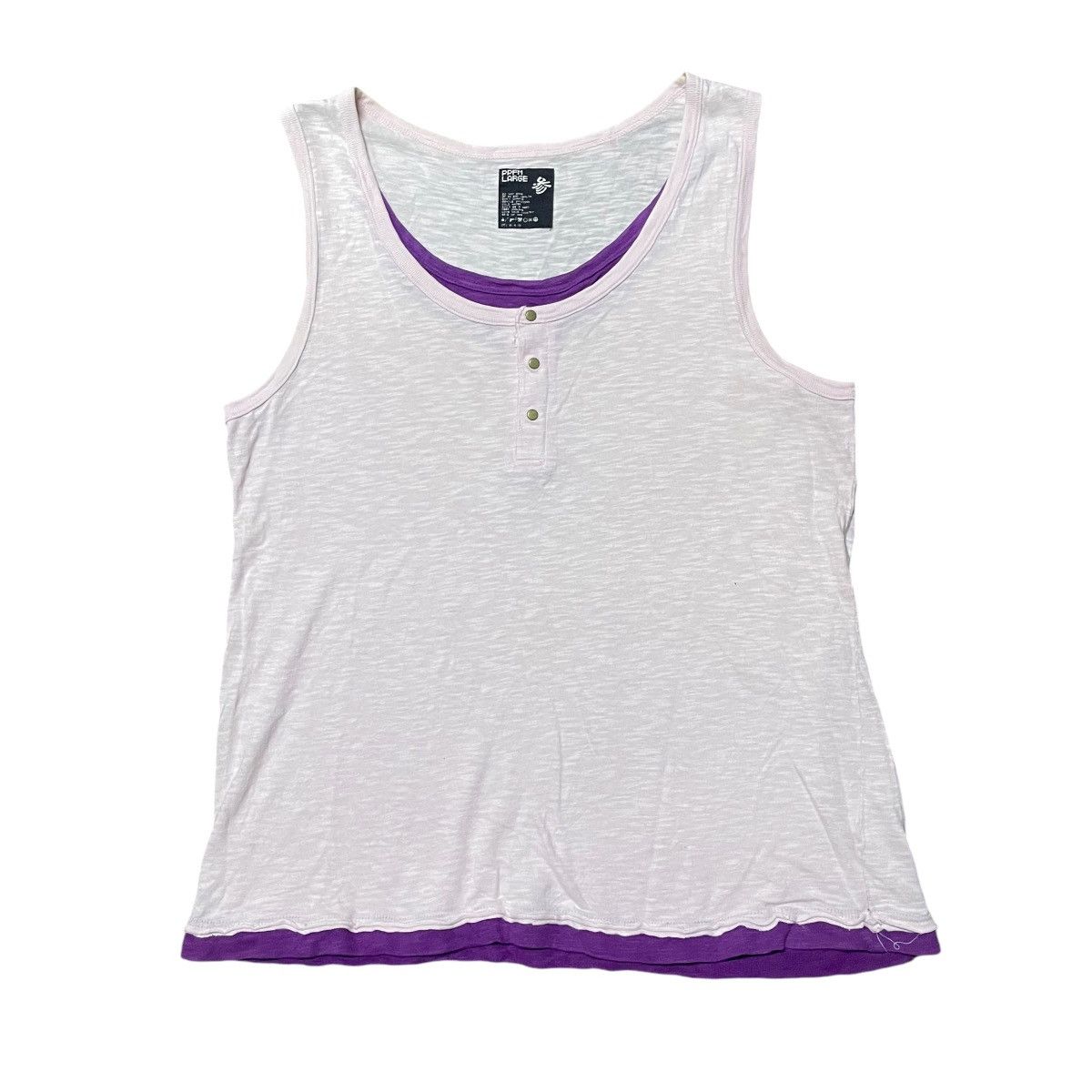 If Six Was Nine × Japanese Brand × PPFM 💥Peyton Place For Men (PPFM) Tank Tops Size US L / EU 52-54 / 3 - 1 Thumbnail