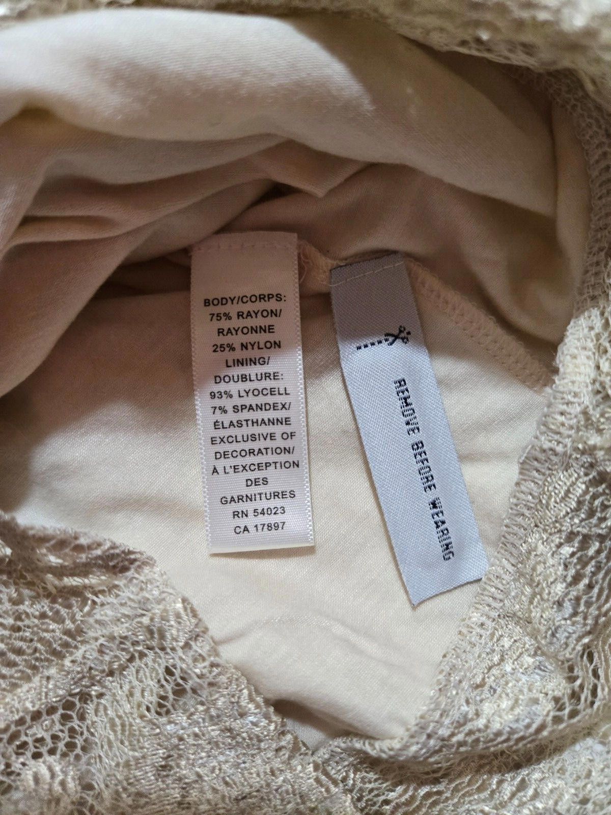 Banana Republic Banana Republic Cami Spaghetti Straps Lace 2005 Y2K Vintage Size M / US 6-8 / IT 42-44 - 3 Thumbnail