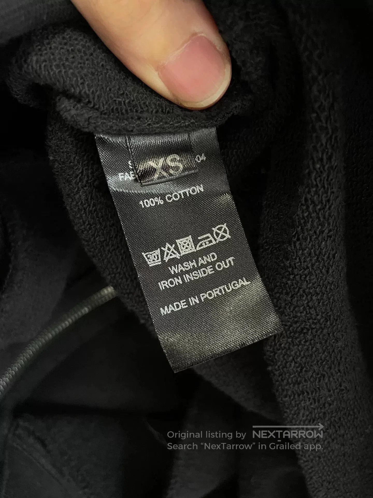 Raf Simons RAF SIMONS XS Cotton Hoodie. Size US XS / EU 42 / 0 - 5 Thumbnail