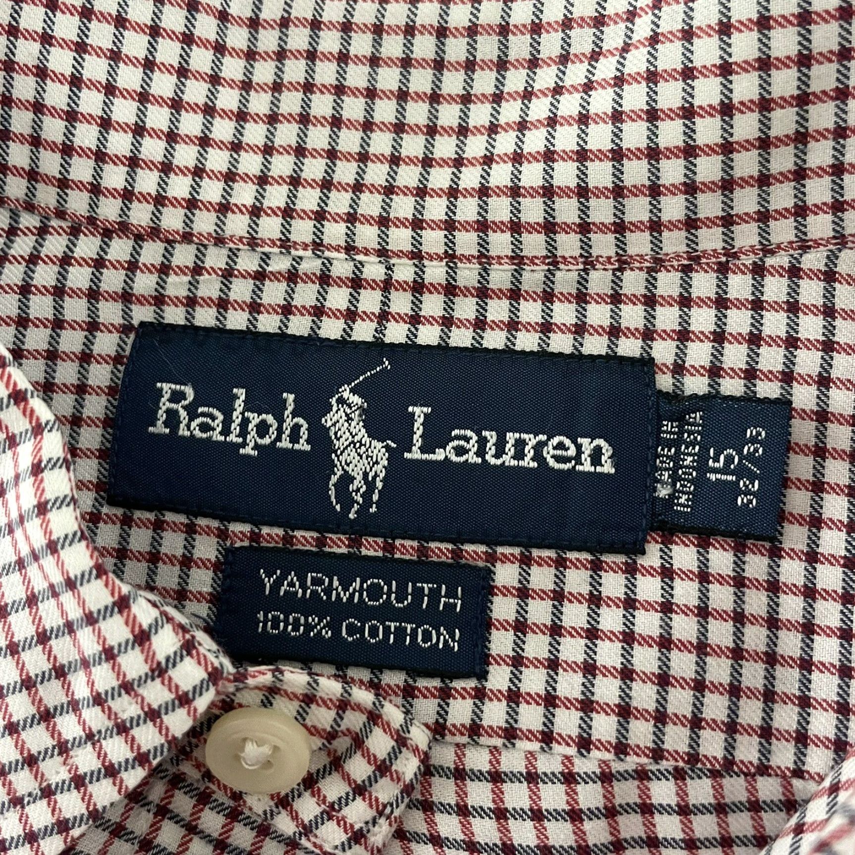 Polo Ralph Lauren Polo Ralph Lauren Shirt Plaid Long Sleeve Dress Shirt Mens 15 32-33 Multicolor Long Sleeve Button Front Yarmouth Size US M / EU 48-50 / 2 - 4 Thumbnail