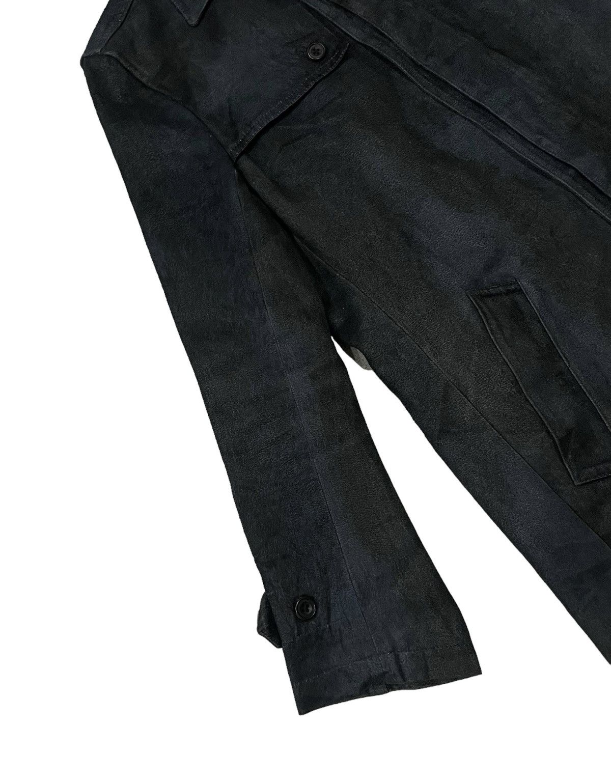Tornado Mart Vintage Tornado Mart Japan Suede Waxed Long Jacket Size US M / EU 48-50 / 2 - 6 Thumbnail