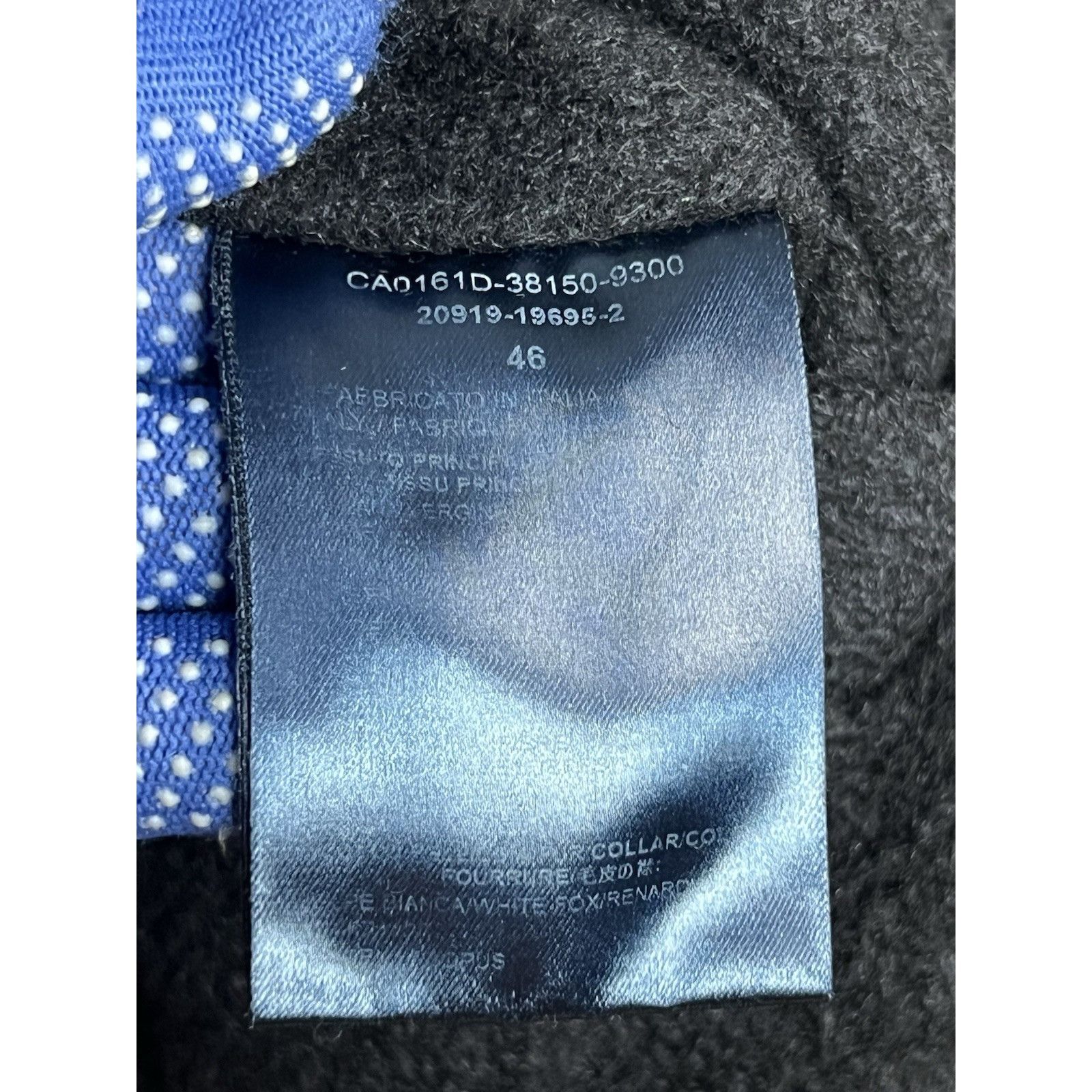 Herno Herno Women's Blue Wool Nylon Down Insulated Cape Coat Size Size L / US 10 / IT 46 - 13 Thumbnail
