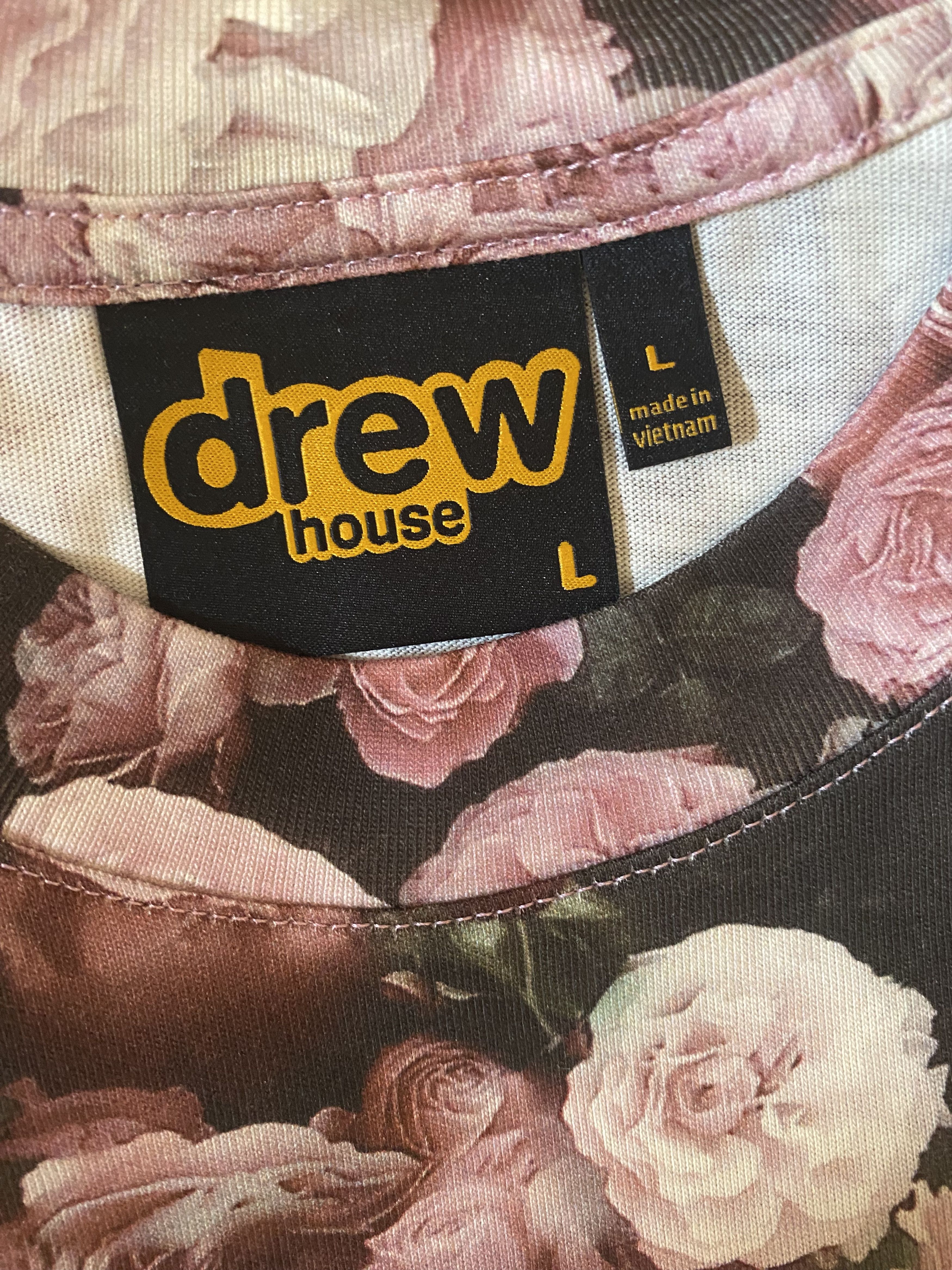 Drew House Drew House Painted Mascot T-Shirt, Floral Roses Large Size US L / EU 52-54 / 3 - 4 Thumbnail