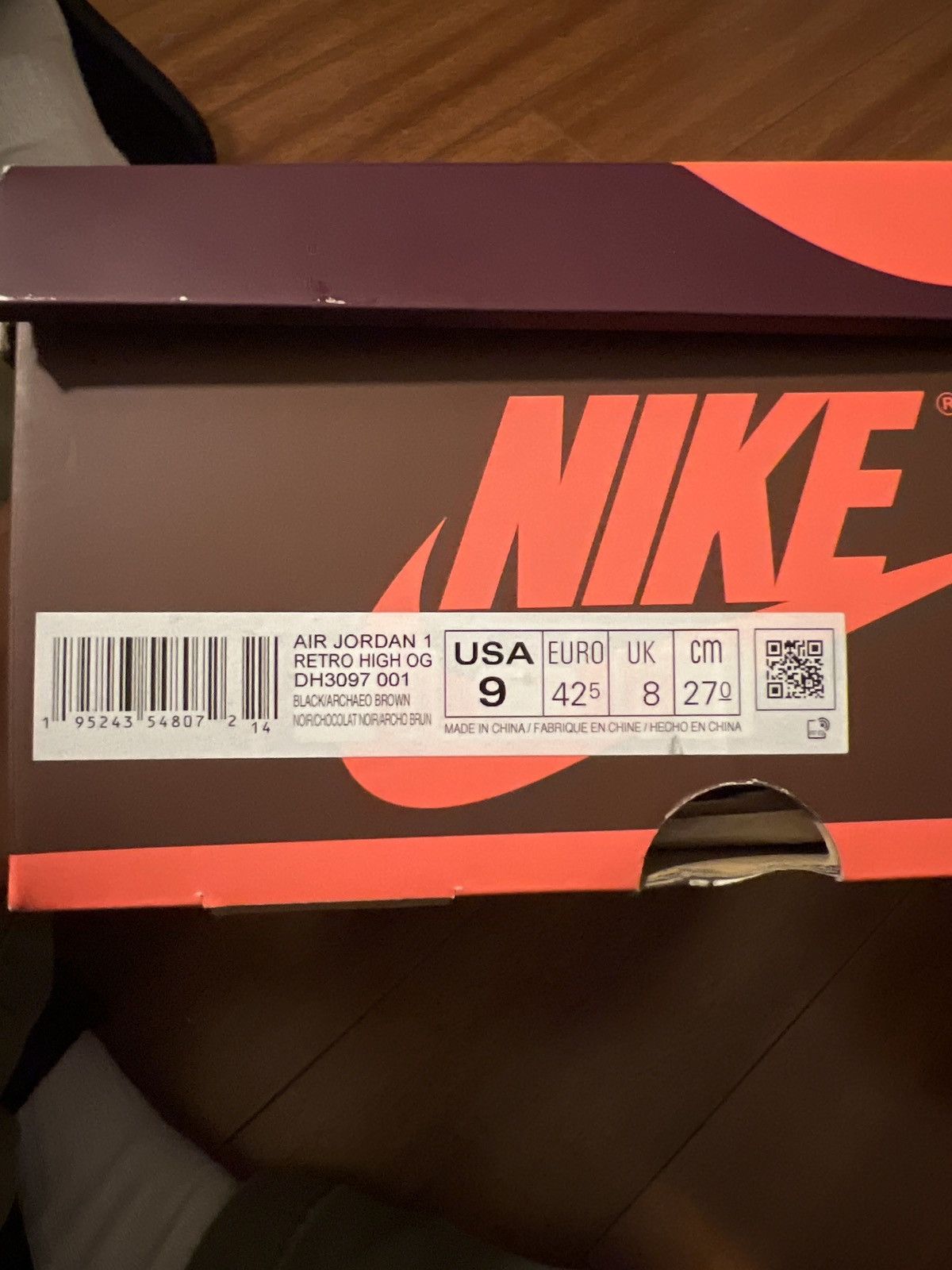 Jordan Brand × Nike Air Jordan 1 Hand Crafted Size US 9 / EU 42 - 7 Thumbnail