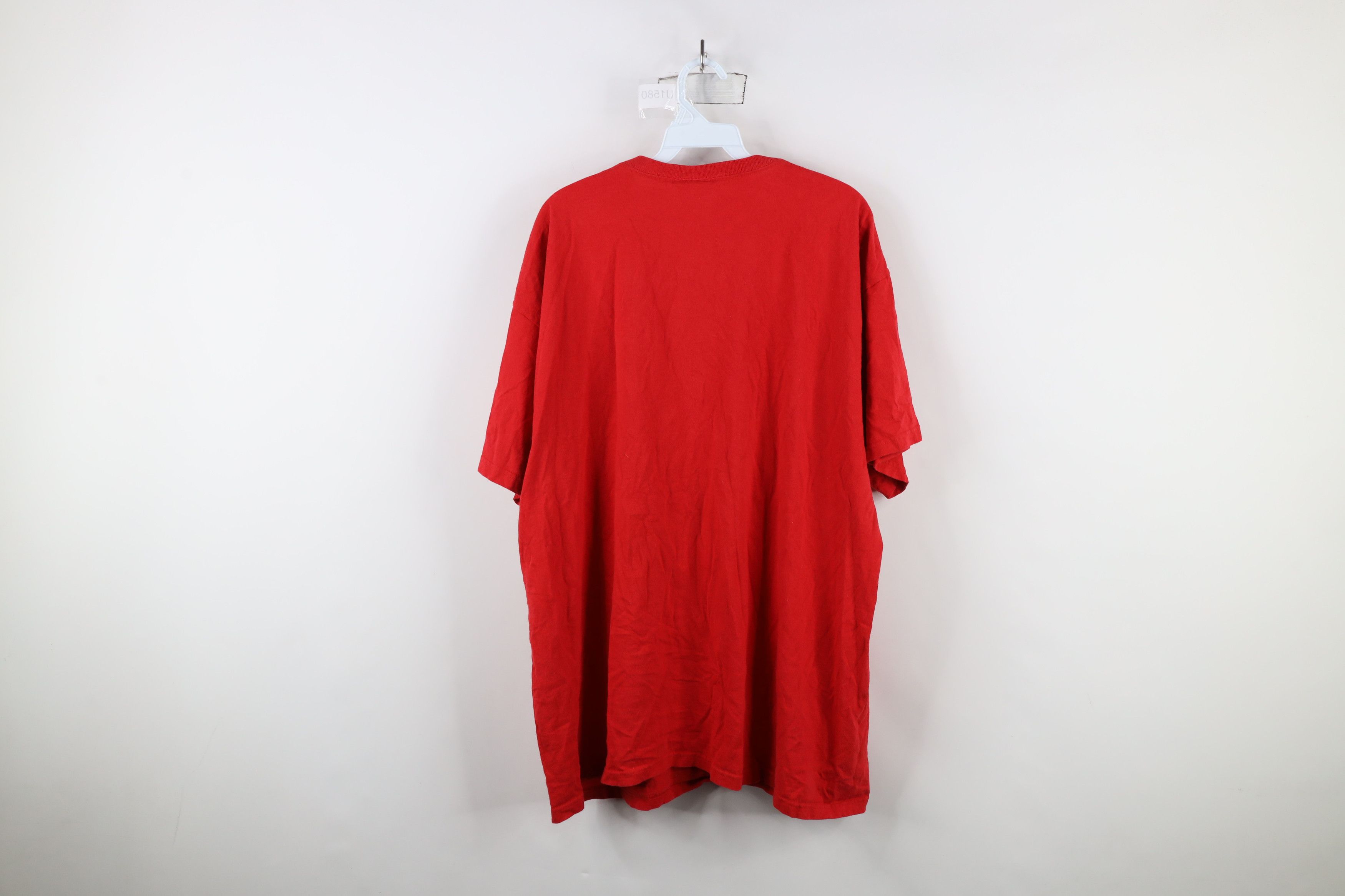 Nike × Vintage Vintage Nike Scott Mini Swoosh Ohio State University T-Shirt Size US XL / EU 56 / 4 - 11 Thumbnail